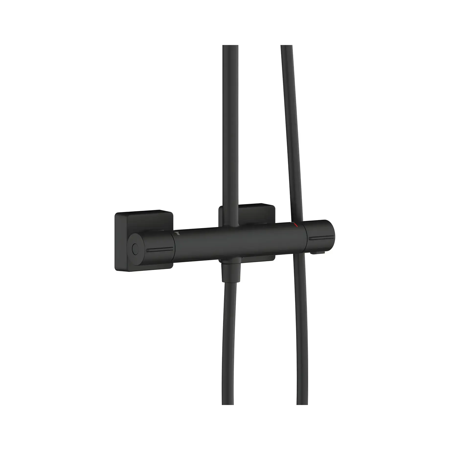 Душова система з термостатом Vernis Shape Hansgrohe 26427670 — ракурс 3/4