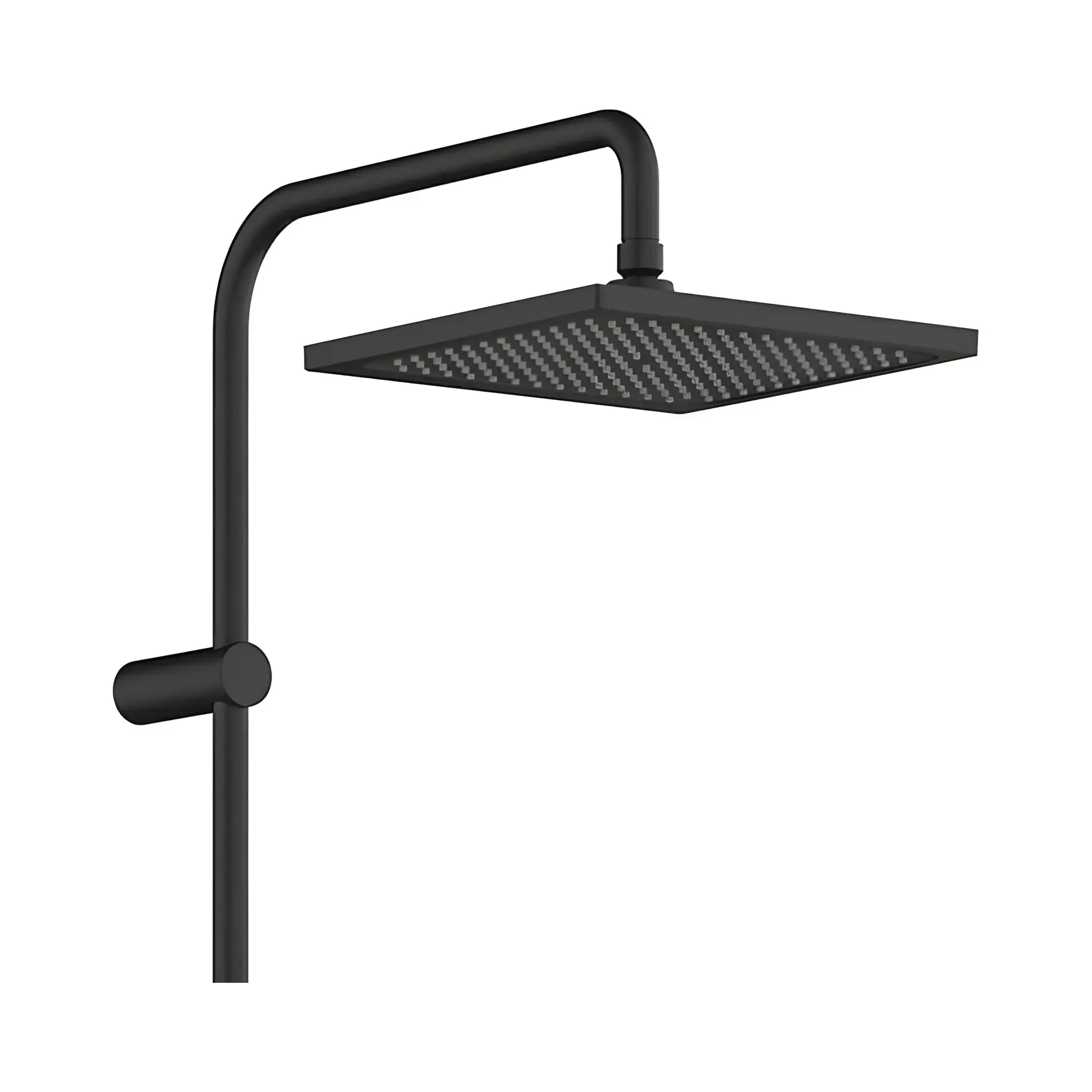 Душова система з термостатом Vernis Shape Hansgrohe 26900670 — бічний ракурс