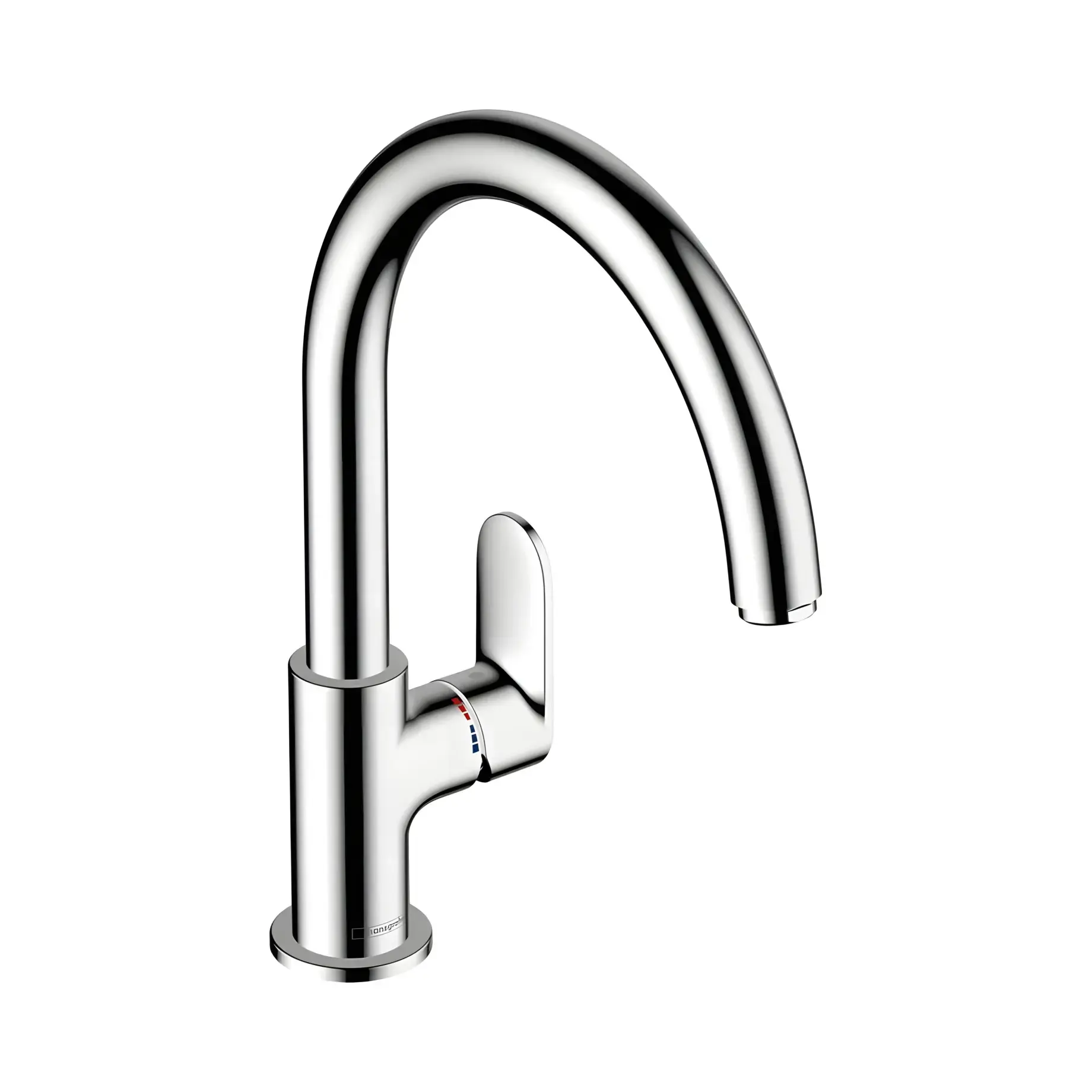 Змішувач для кухні Vernis Shape M35 Hansgrohe 71871000 Chrome — вид на білому тлі