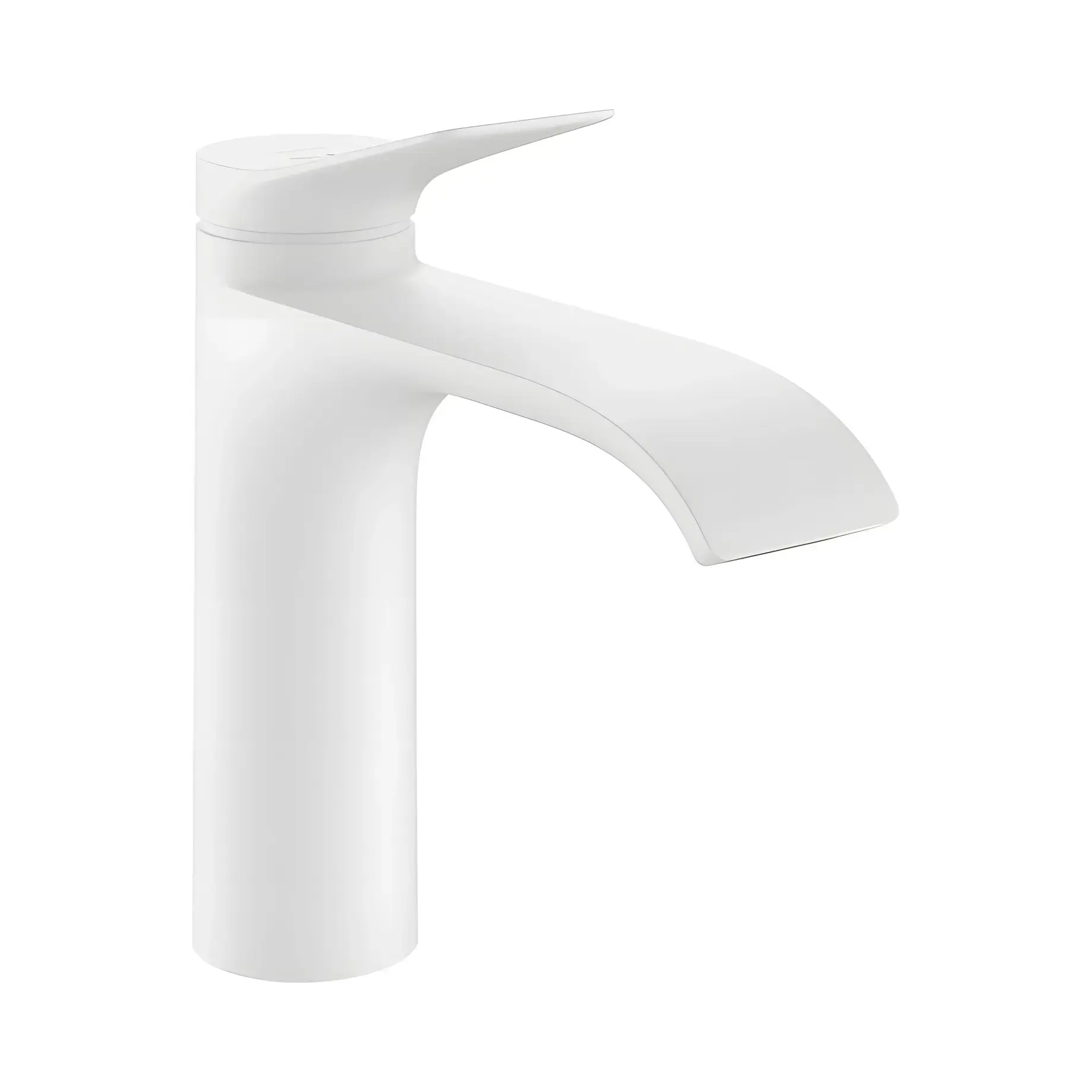 Змішувач для раковини Vivenis Hansgrohe 75023700 White Matt — вид на білому тлі
