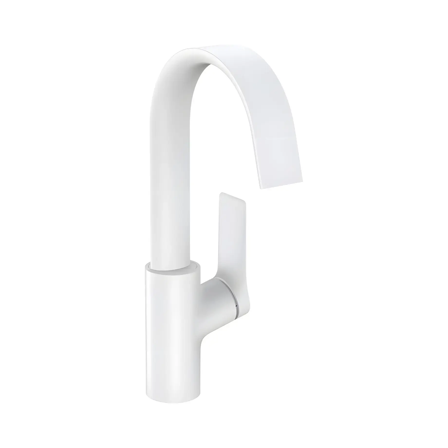 Змішувач для раковини Vivenis Hansgrohe 75030700 White Matt — вид на білому тлі