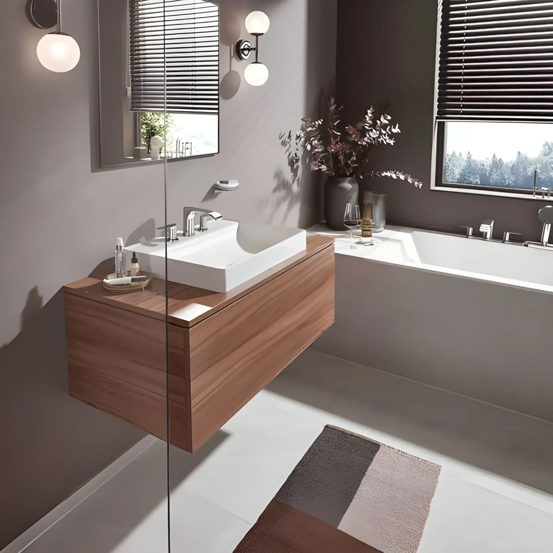 Змішувач для раковини Vivenis Hansgrohe 75033000 Chrome — вид спереду