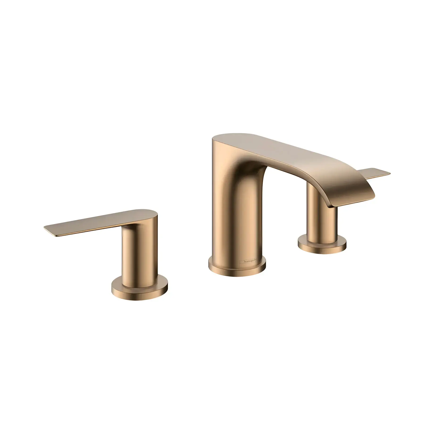 Змішувач для раковини Vivenis Hansgrohe 75033140 Brushed Bronze — вид на білому тлі