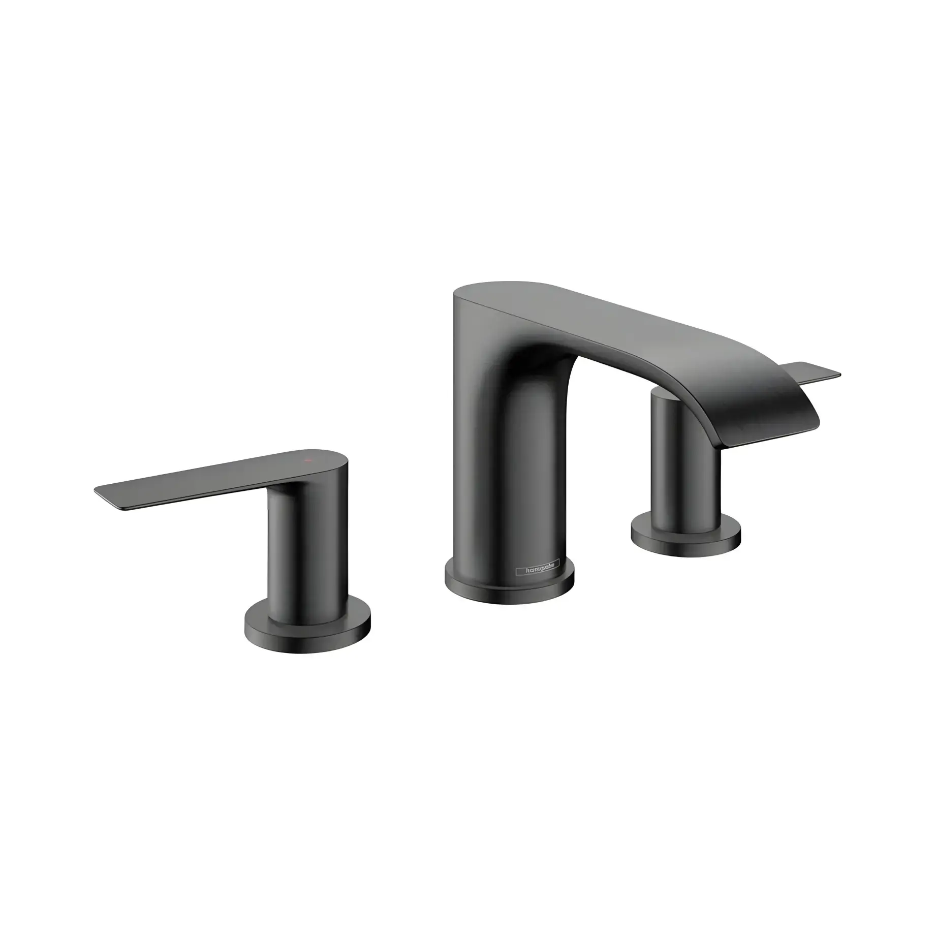 Змішувач для раковини Vivenis Hansgrohe 75033340 Brushed Black Chrome — вид на білому тлі