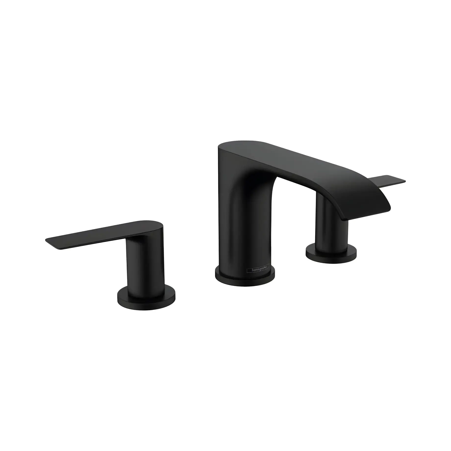 Змішувач для раковини Vivenis Hansgrohe 75033670 Matt Black — вид на білому тлі