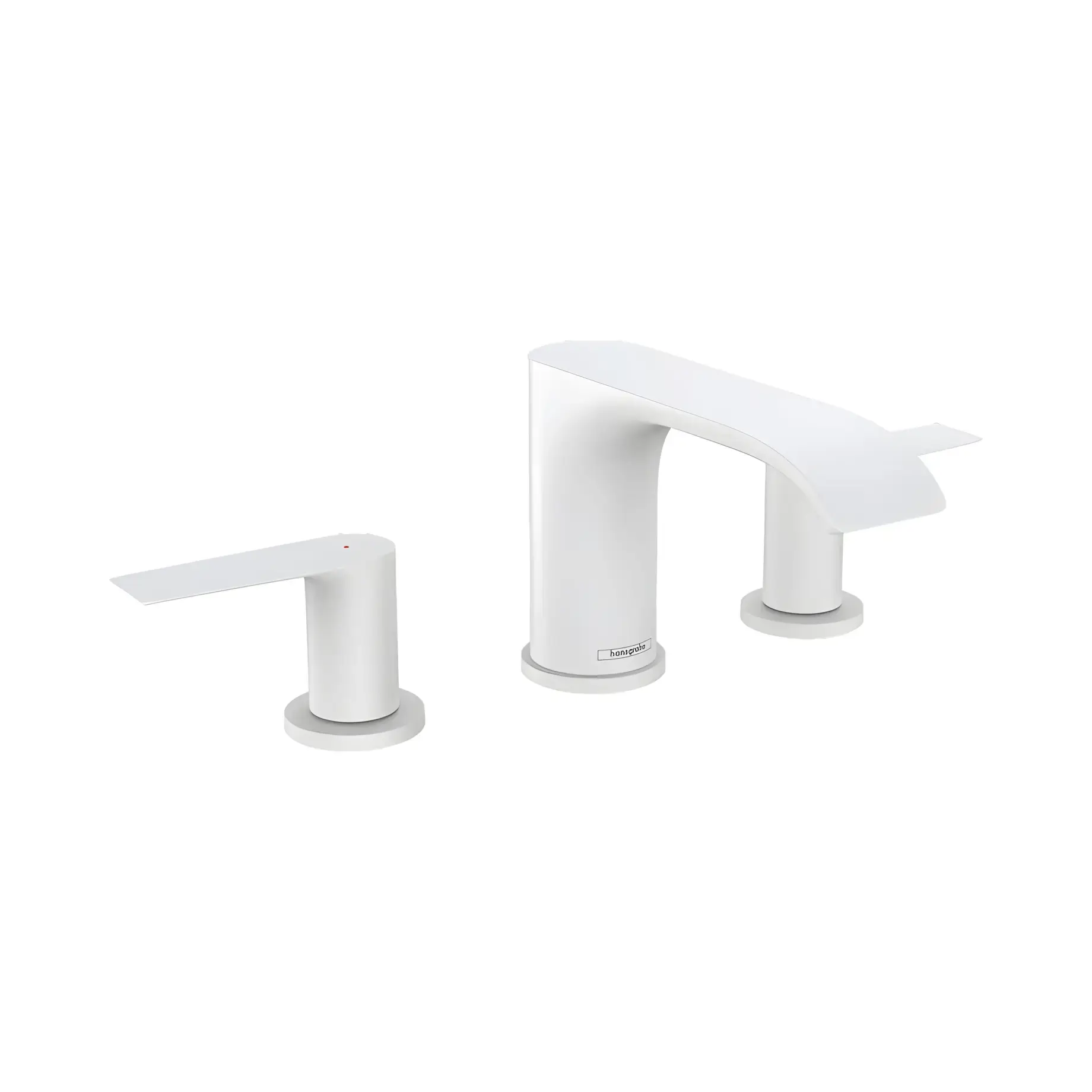 Змішувач для раковини Vivenis Hansgrohe 75033700 White Matt — вид на білому тлі