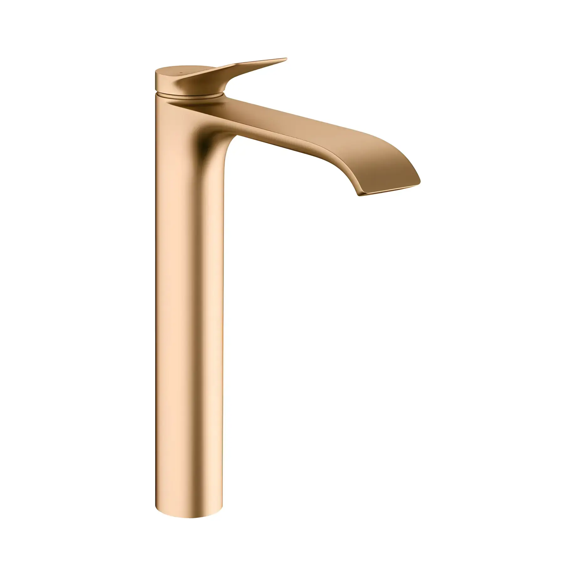Змішувач для раковини Vivenis Hansgrohe 75040140 Brushed Bronze — вид на білому тлі