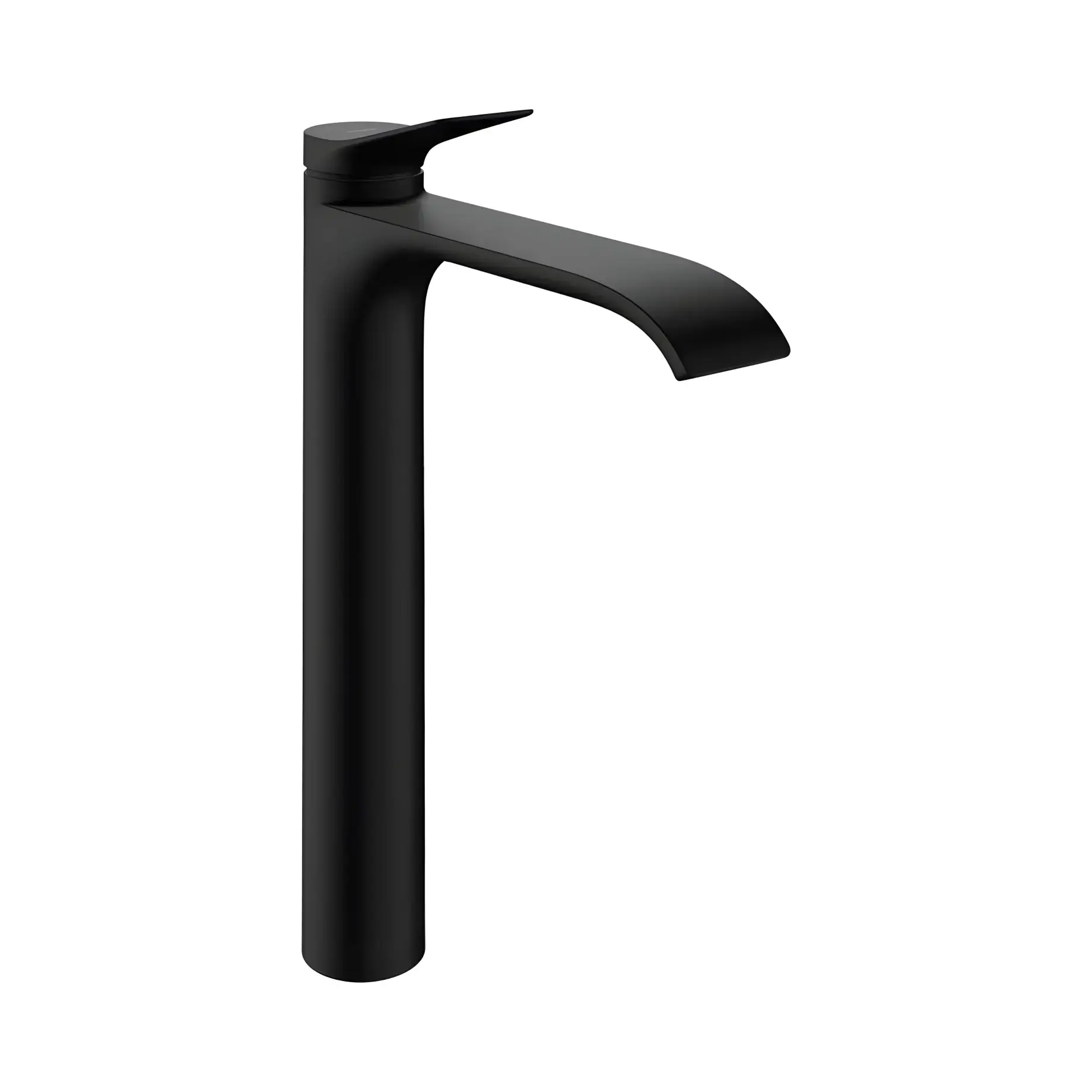 Змішувач для раковини Vivenis Hansgrohe 75044670 Matt Black — вид на білому тлі