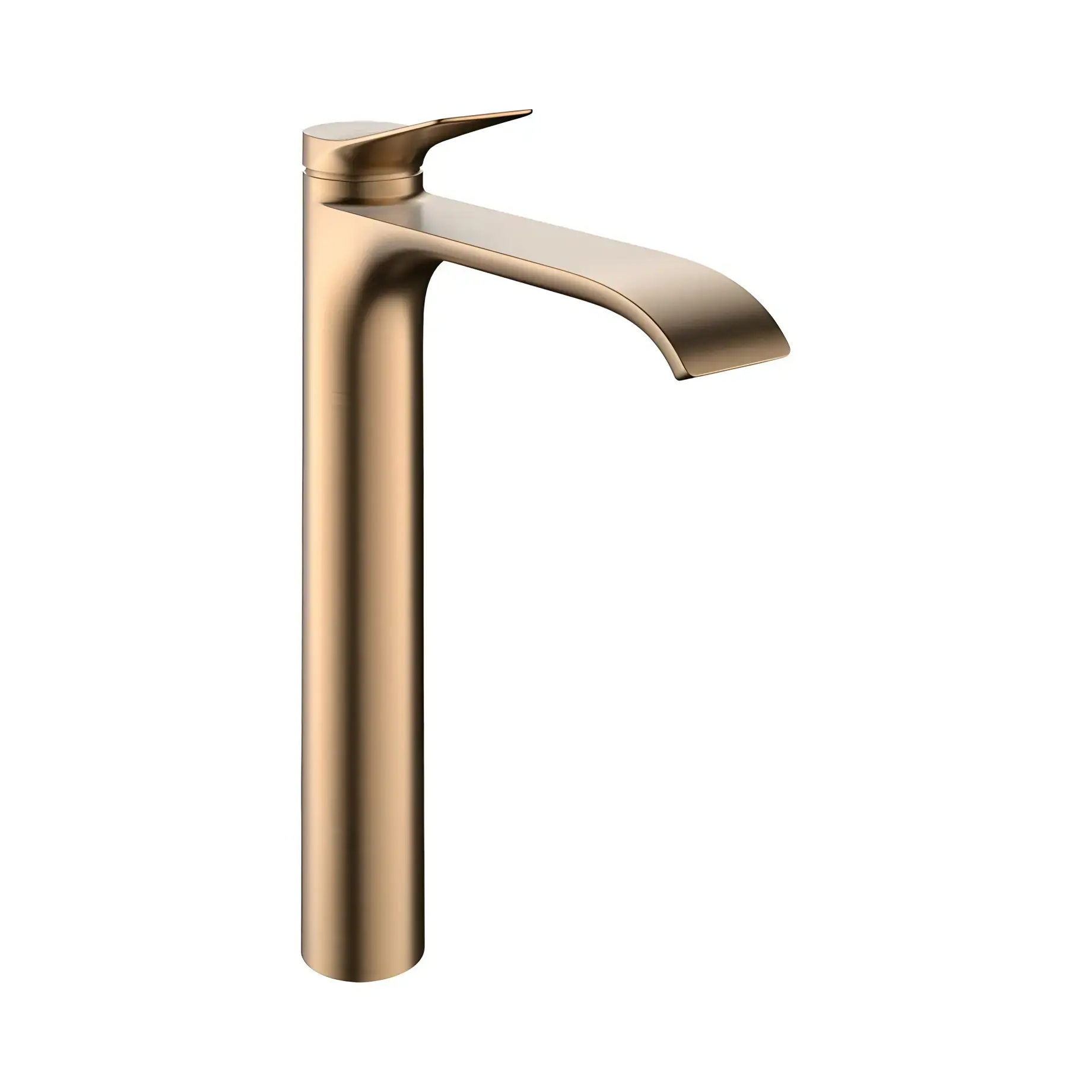Змішувач для раковини Vivenis Hansgrohe 75045140 Brushed Bronze — вид на білому тлі