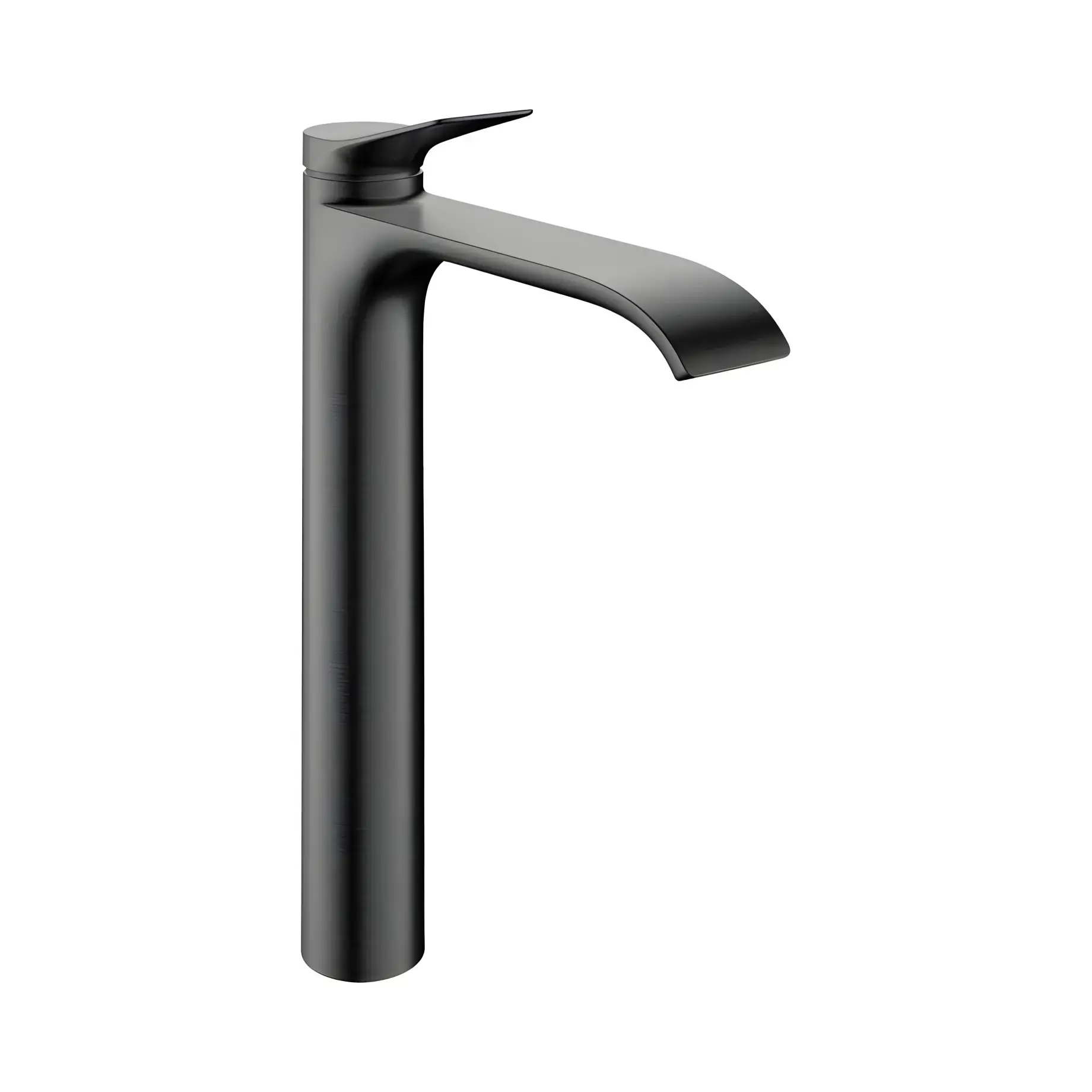 Змішувач для раковини Vivenis Hansgrohe 75045340 Brushed Black Chrome — вид на білому тлі