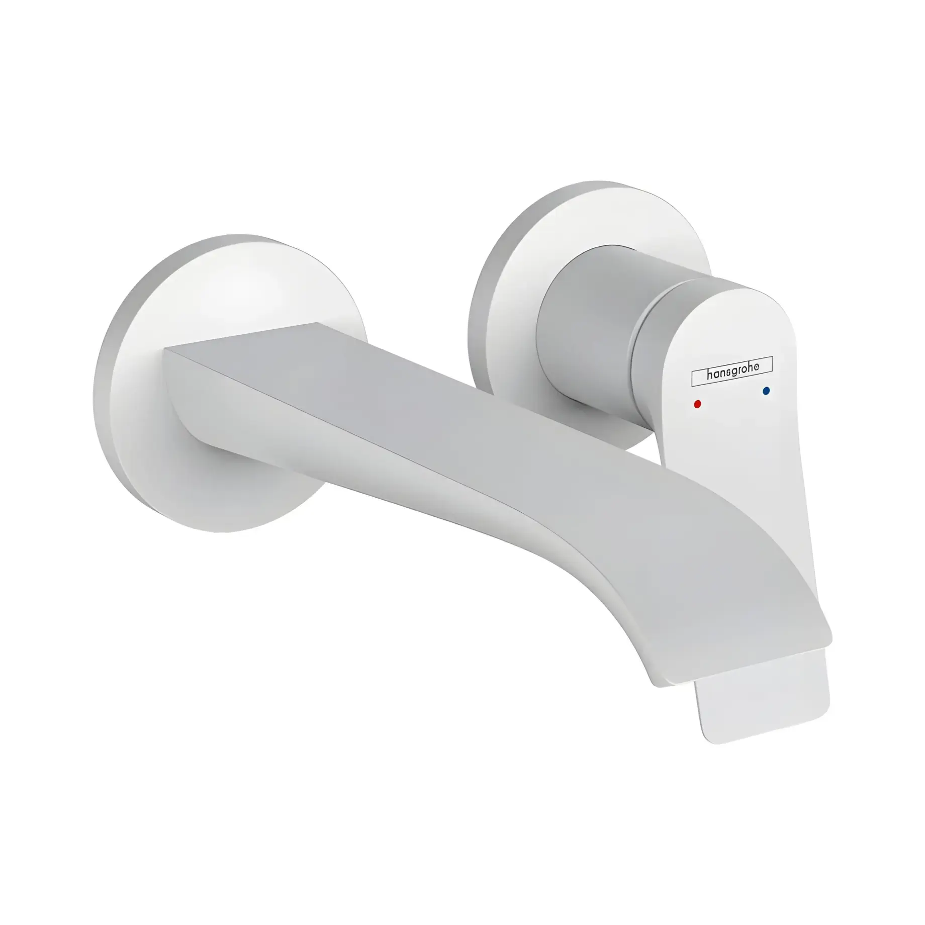 Змішувач для раковини Vivenis Hansgrohe 75050700 White Matt — вид на білому тлі