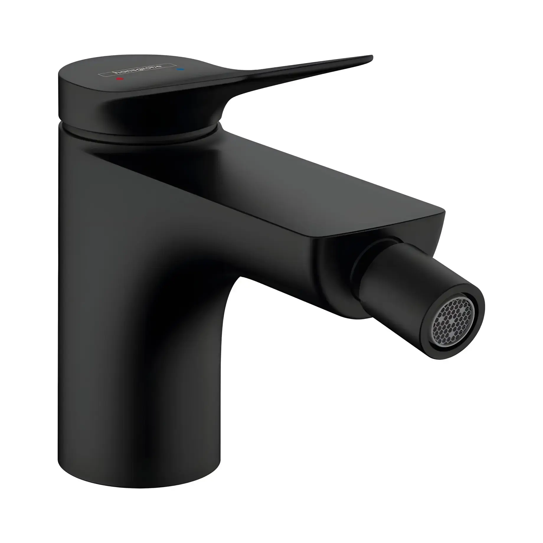 Змішувач для біде Vivenis Hansgrohe 75200670 Matt Black — вид на білому тлі
