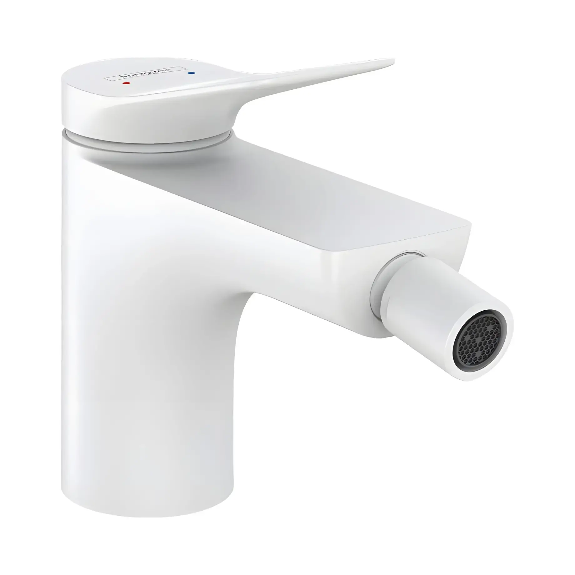 Змішувач для біде Vivenis Hansgrohe 75200700 White Matt — вид на білому тлі