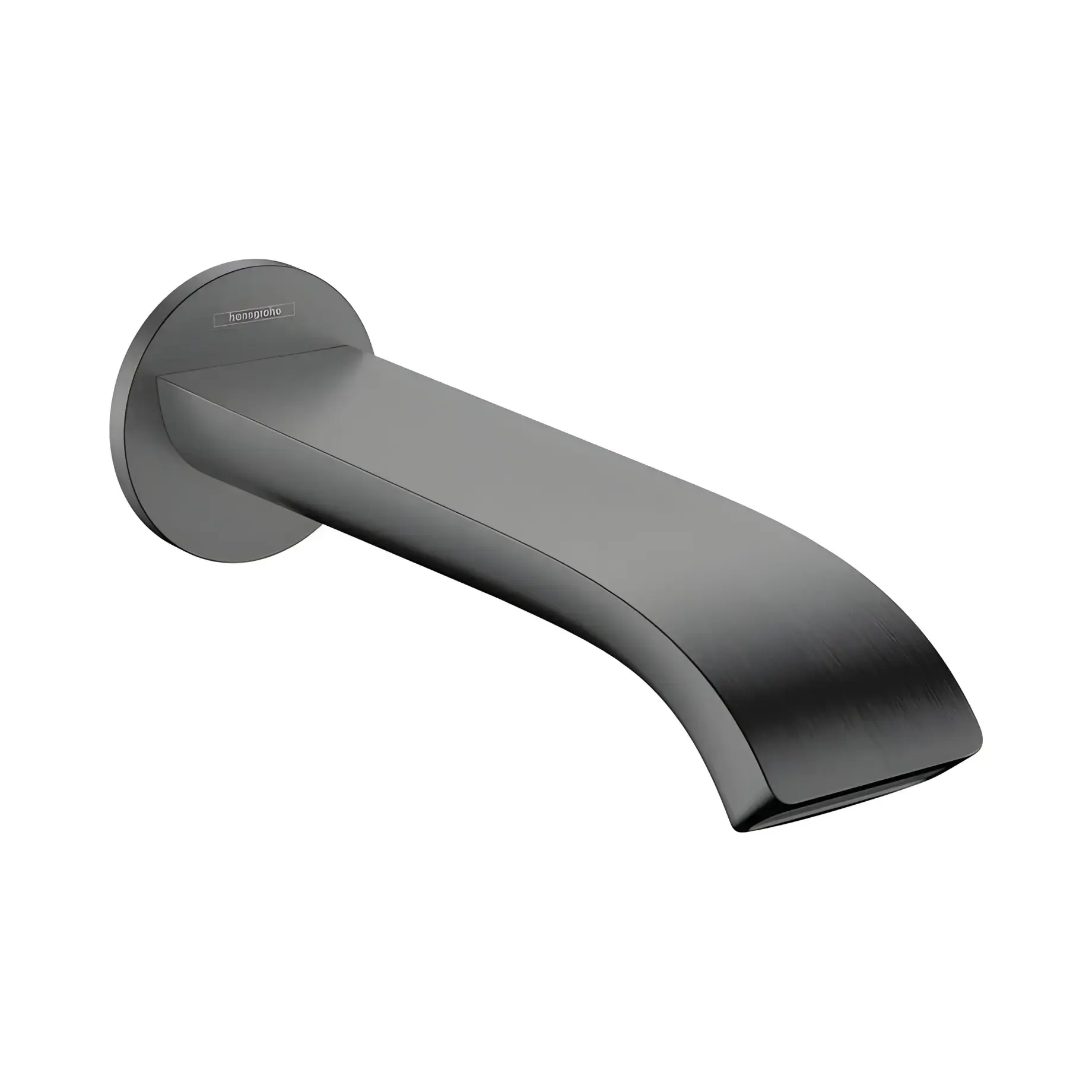 Вилив Vivenis Hansgrohe 75410340 Brushed Black Chrome — вид на білому тлі