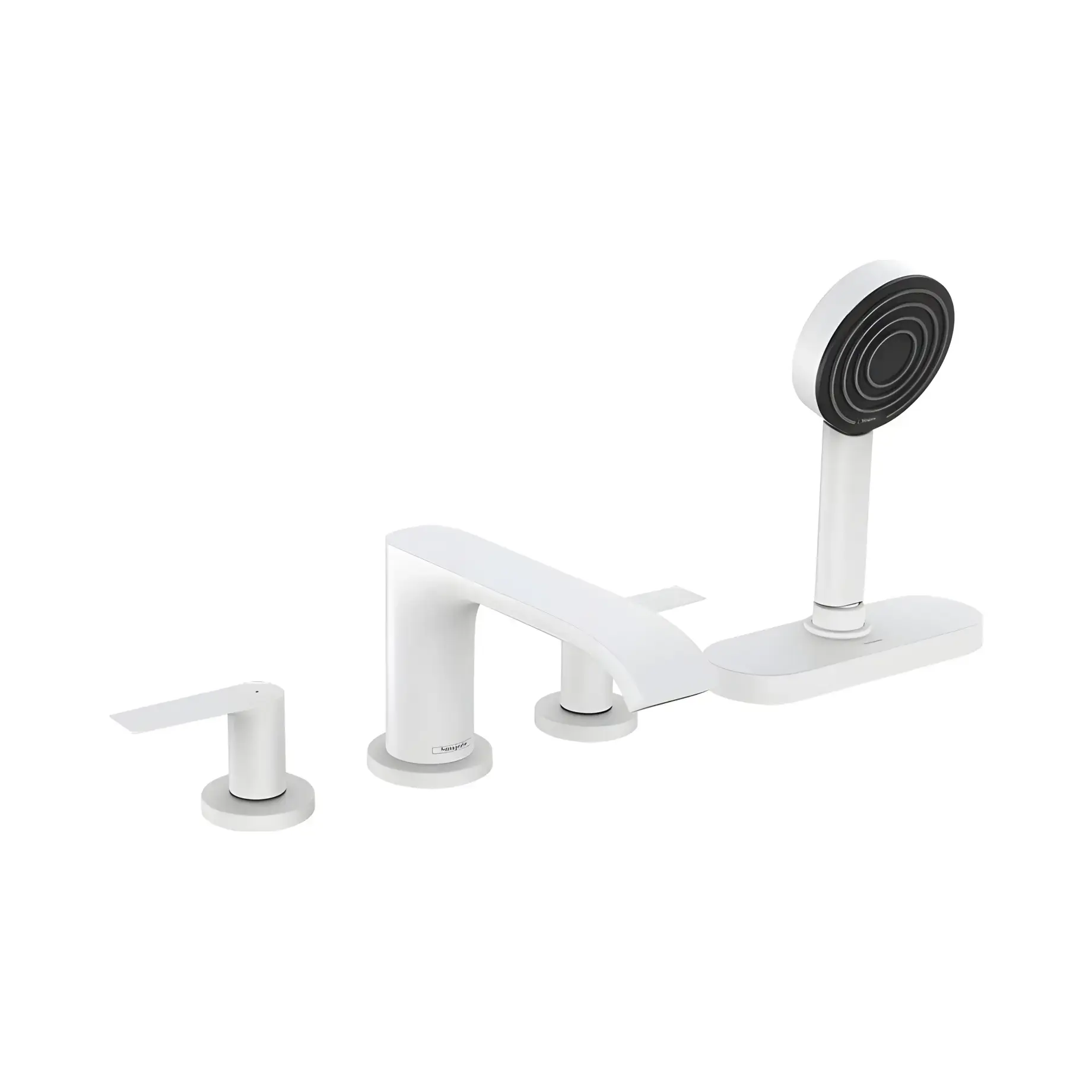 Змішувач для ванни Vivenis Hansgrohe 75444700 White Matt — вид на білому тлі