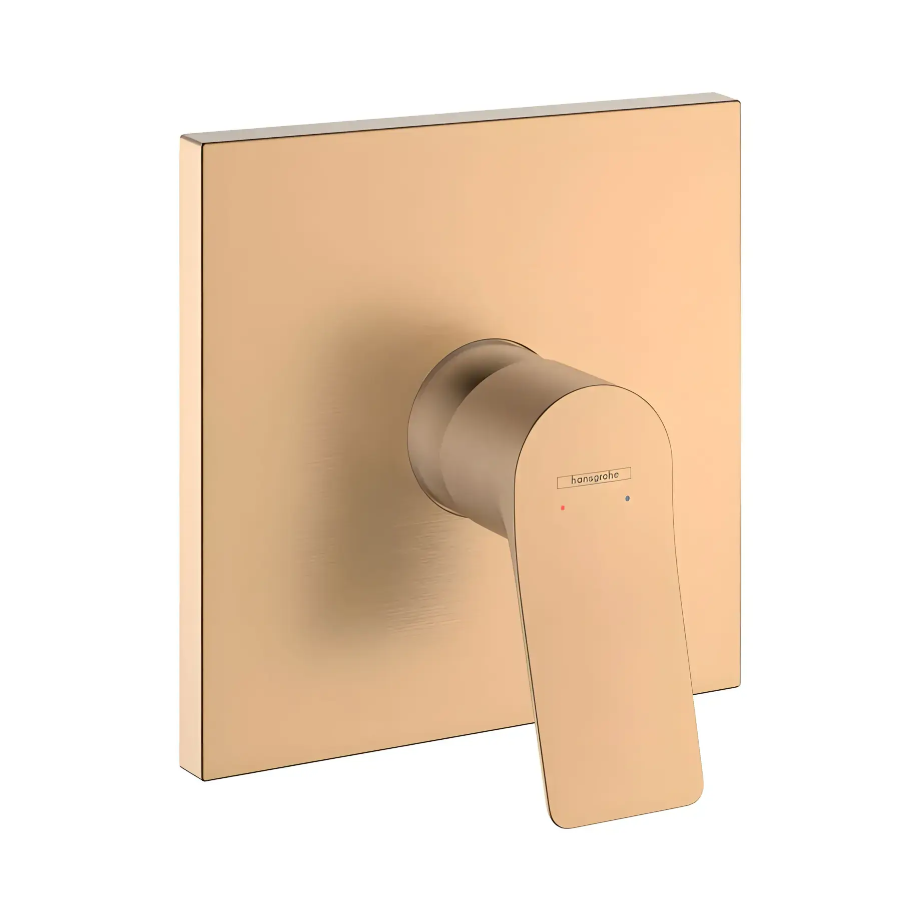 Змішувач для душу Vivenis Hansgrohe 75615140 Brushed Bronze — вид на білому тлі
