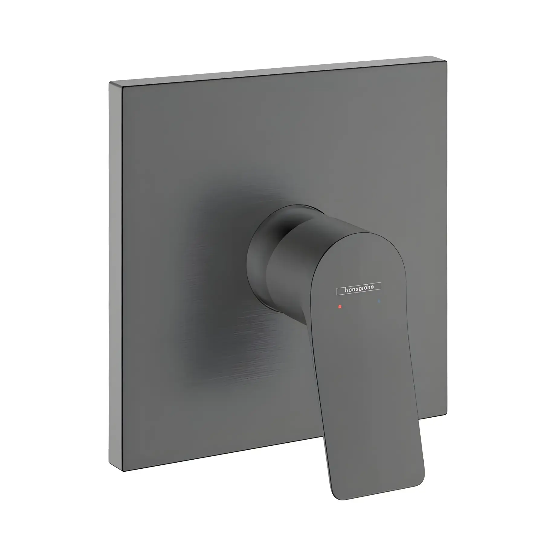 Змішувач для душу Vivenis Hansgrohe 75615340 Brushed Black Chrome — вид на білому тлі