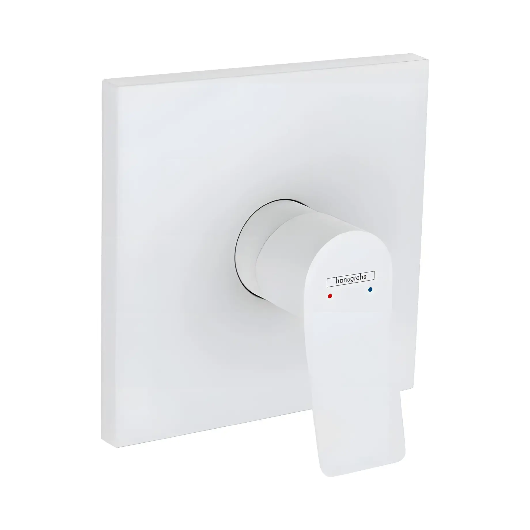 Змішувач для душу Vivenis Hansgrohe 75615700 White Matt — вид на білому тлі