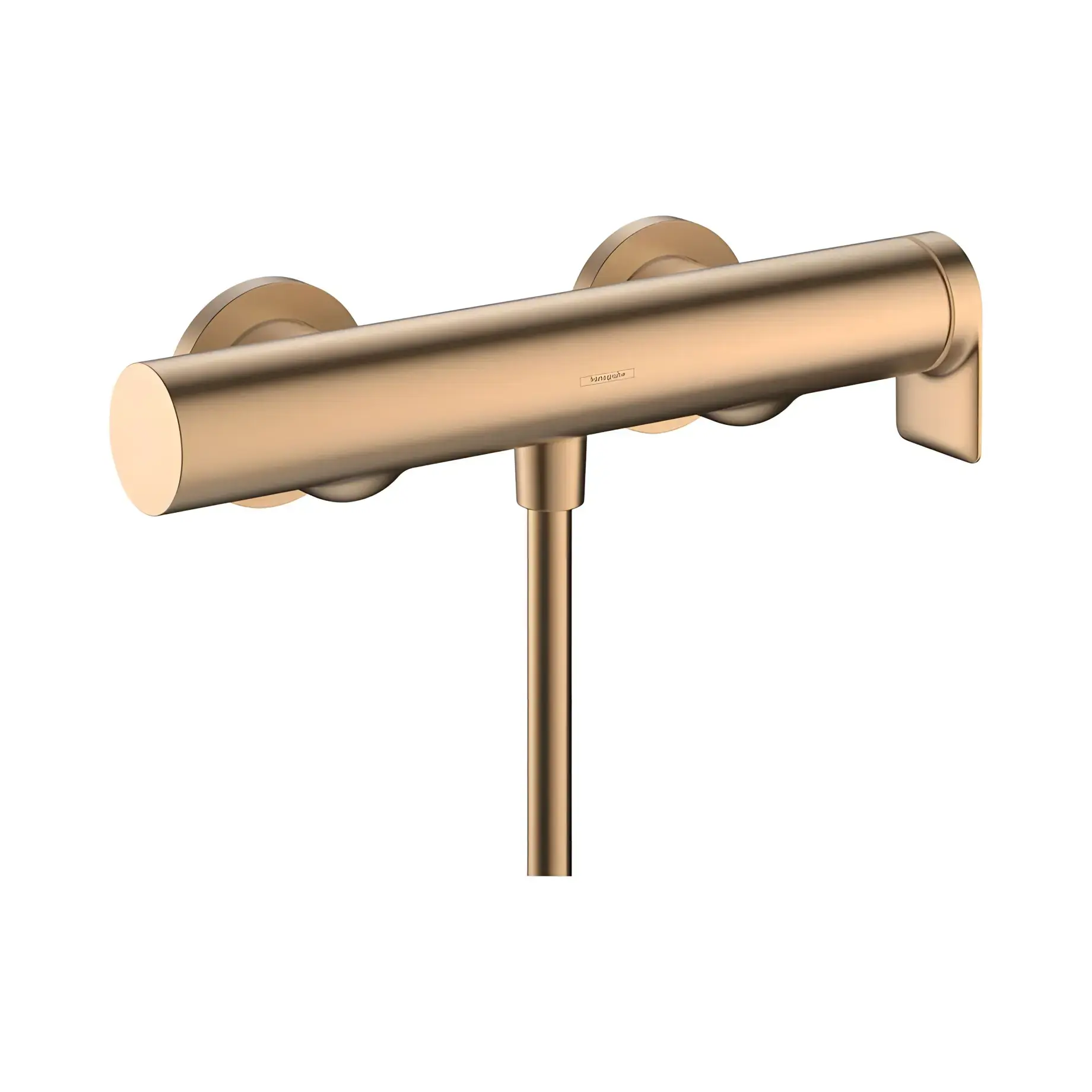 Змішувач для душу Vivenis Hansgrohe 75620140 Brushed Bronze — вид на білому тлі