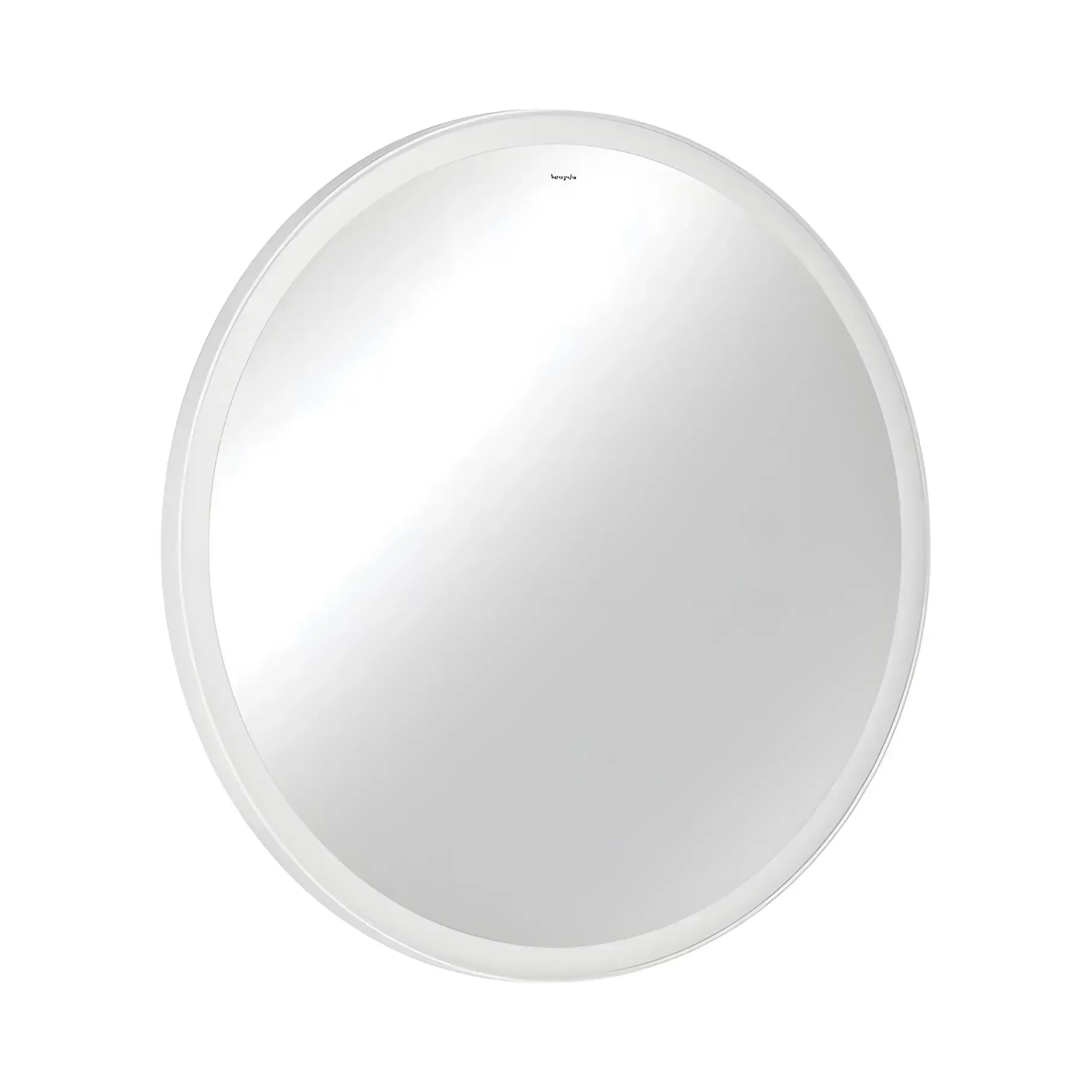 Дзеркало Xarita Lite S Hansgrohe 54967700 Matt White 90 х 90 х 3.3 см — вид на білому тлі