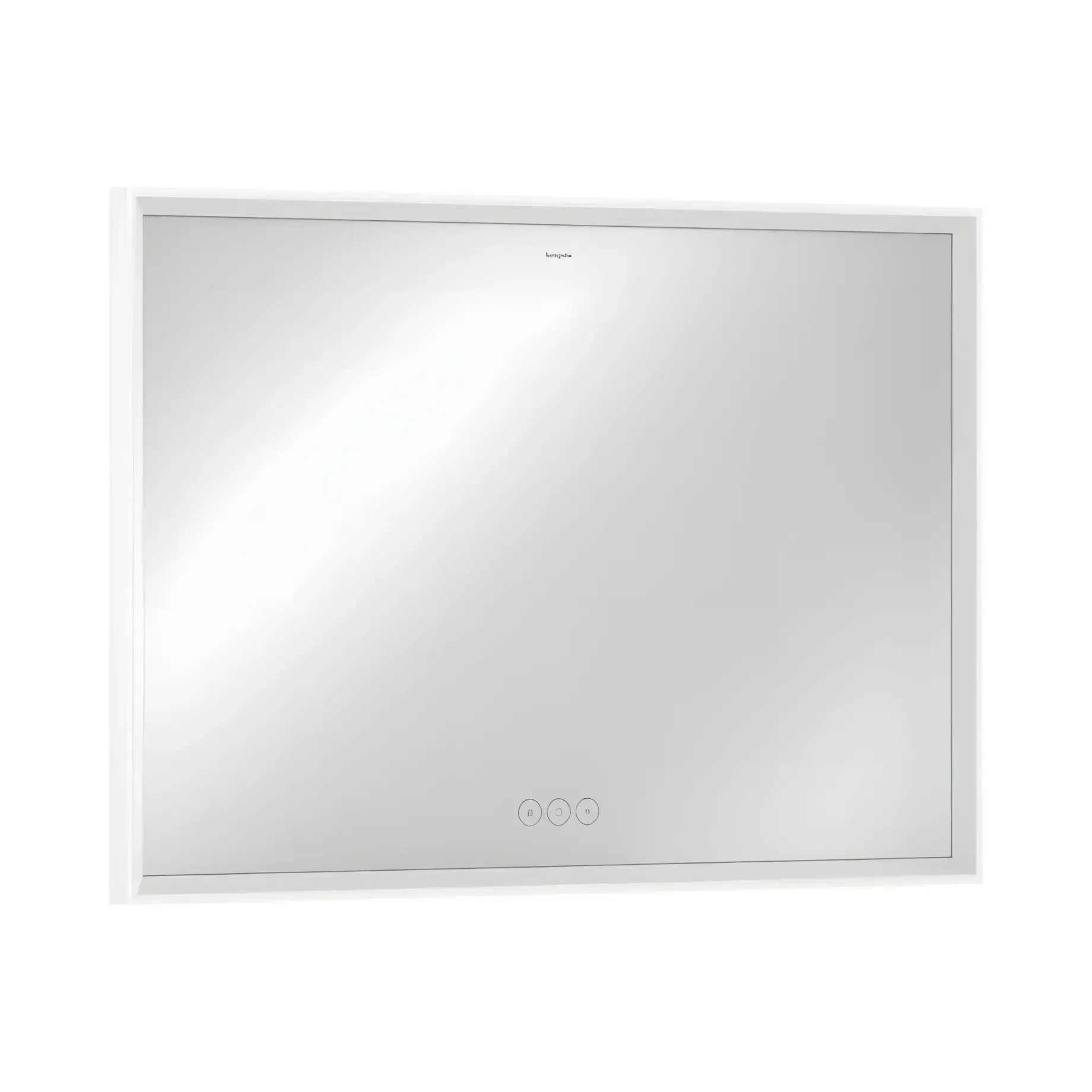Дзеркало Xarita E Hansgrohe 54986700 Matt White 100.6 х 70.6 х 5 см — вид на білому тлі