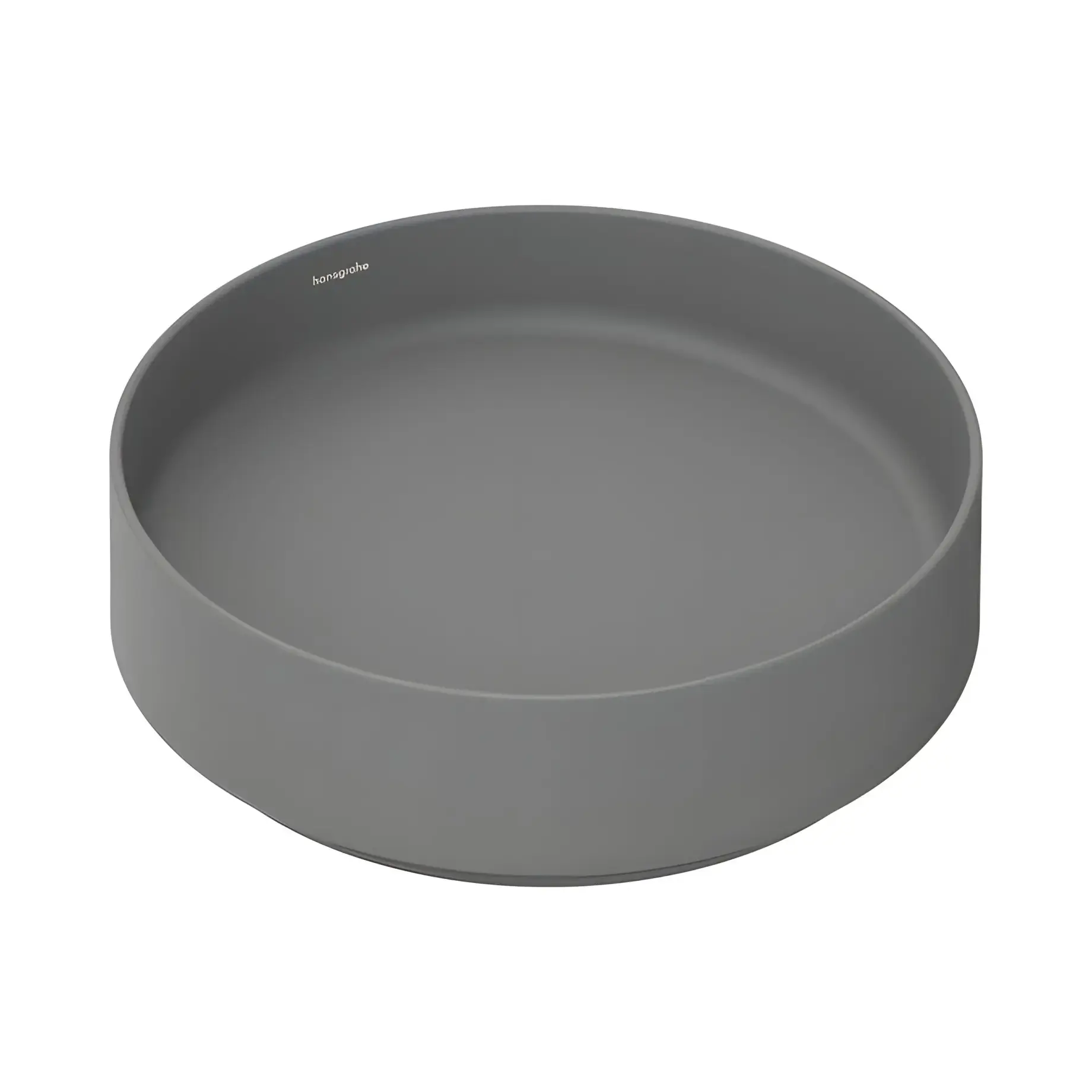 Умивальник Xuniva Evo S Hansgrohe 60323760 Slate Matt Grey — вид на білому тлі