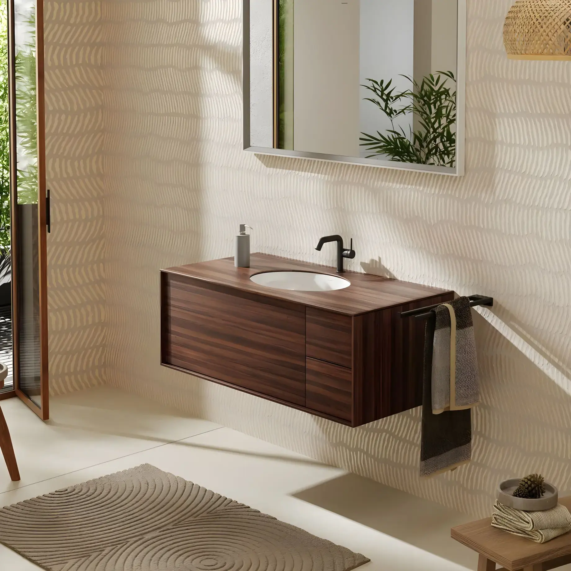 Умивальник Xuniva D Hansgrohe 61048450 — вид згори