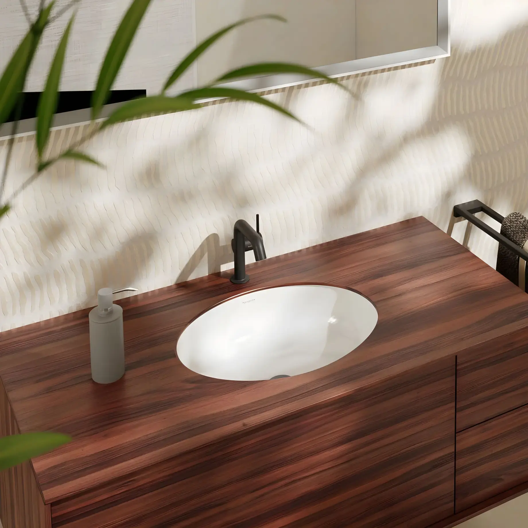 Умивальник Xuniva D Hansgrohe 61048450 — вид спереду