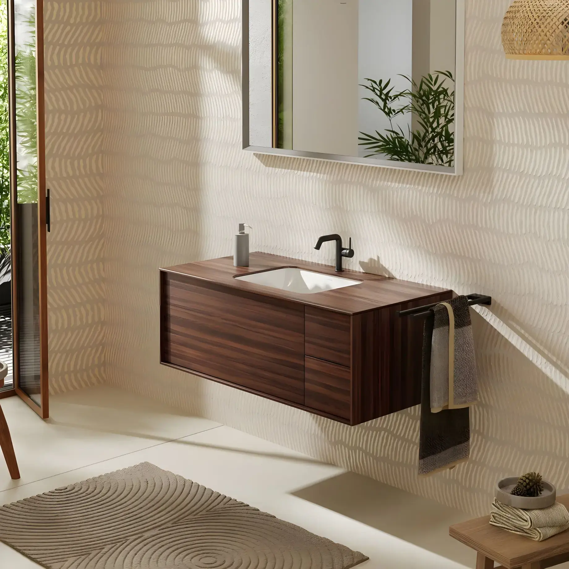 Умивальник Xuniva Q Hansgrohe 61052450 — вид згори