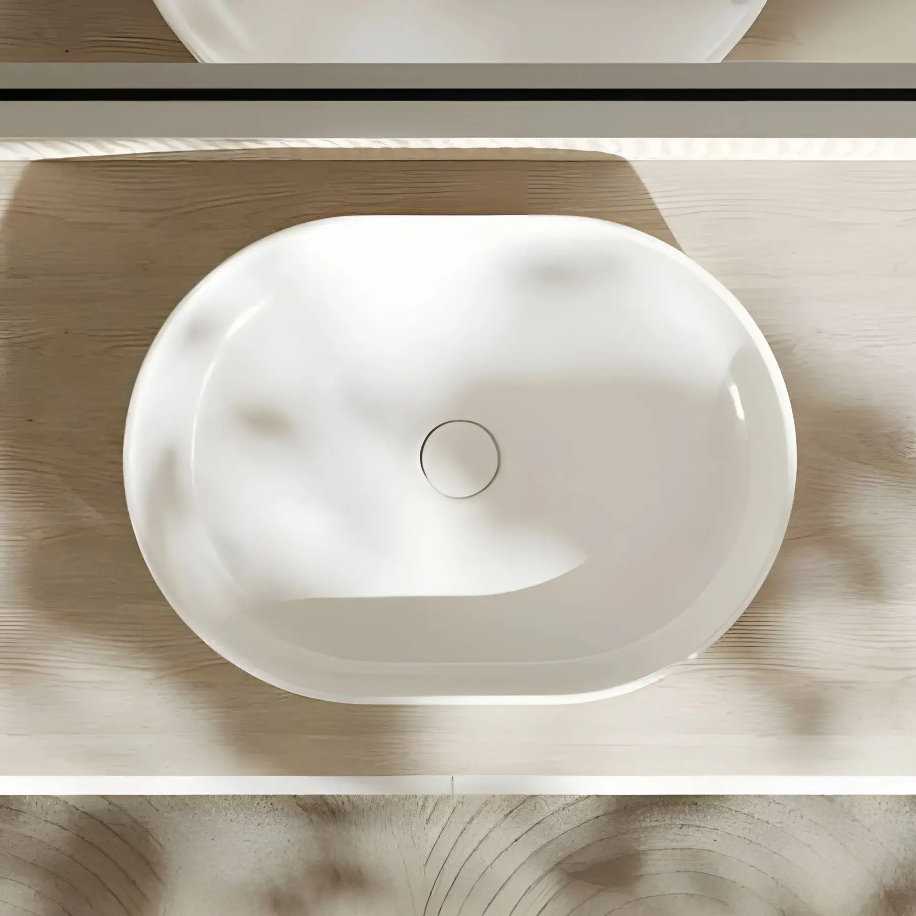 Умивальник Xuniva U Hansgrohe 61073450 — вид згори