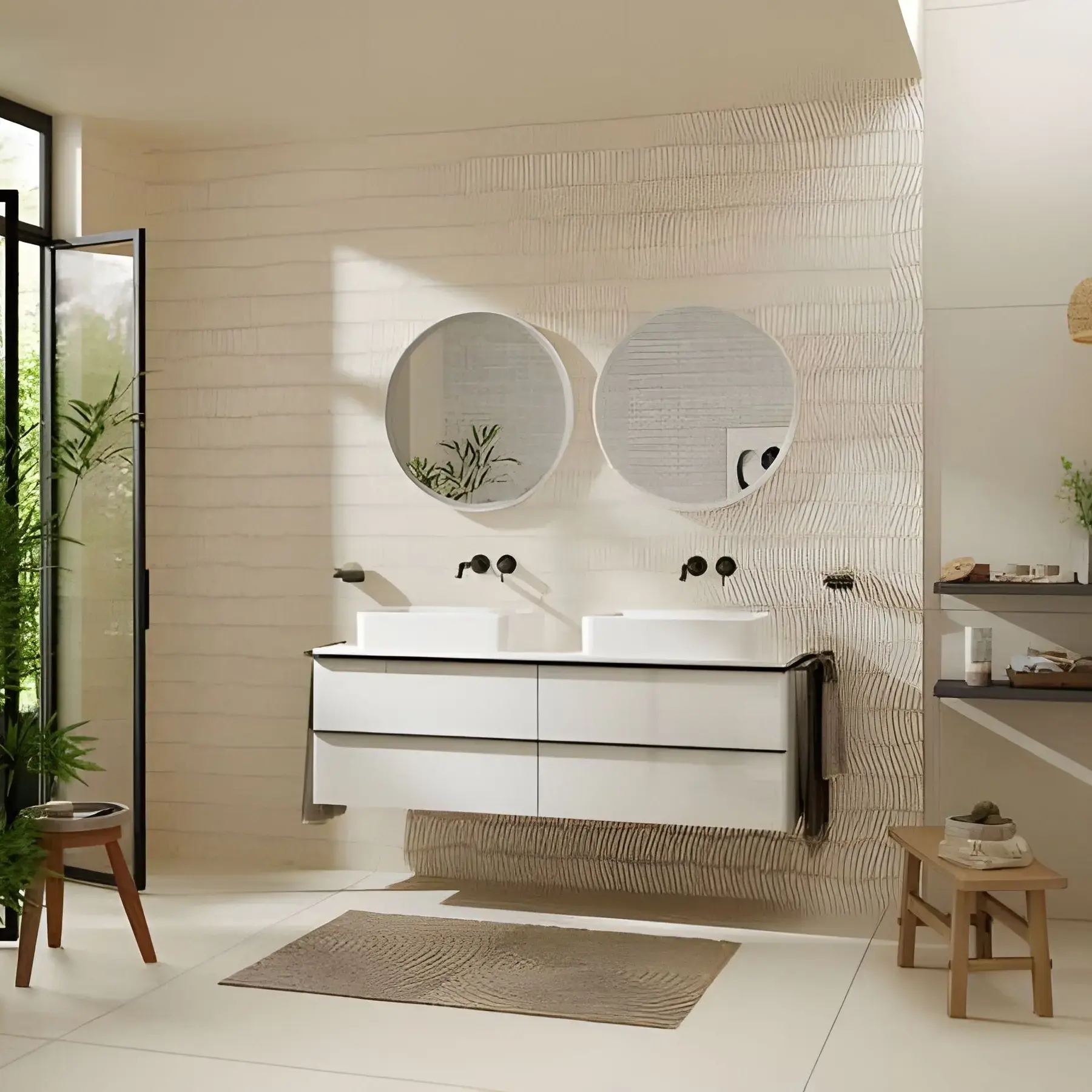 Умивальник Xuniva Q Hansgrohe 61075450 — вид згори