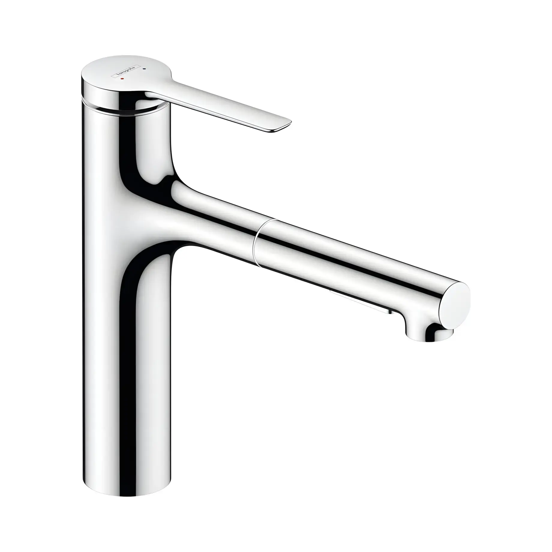 Змішувач для кухні Zesis M33 Hansgrohe 74801000 Chrome — вид на білому тлі