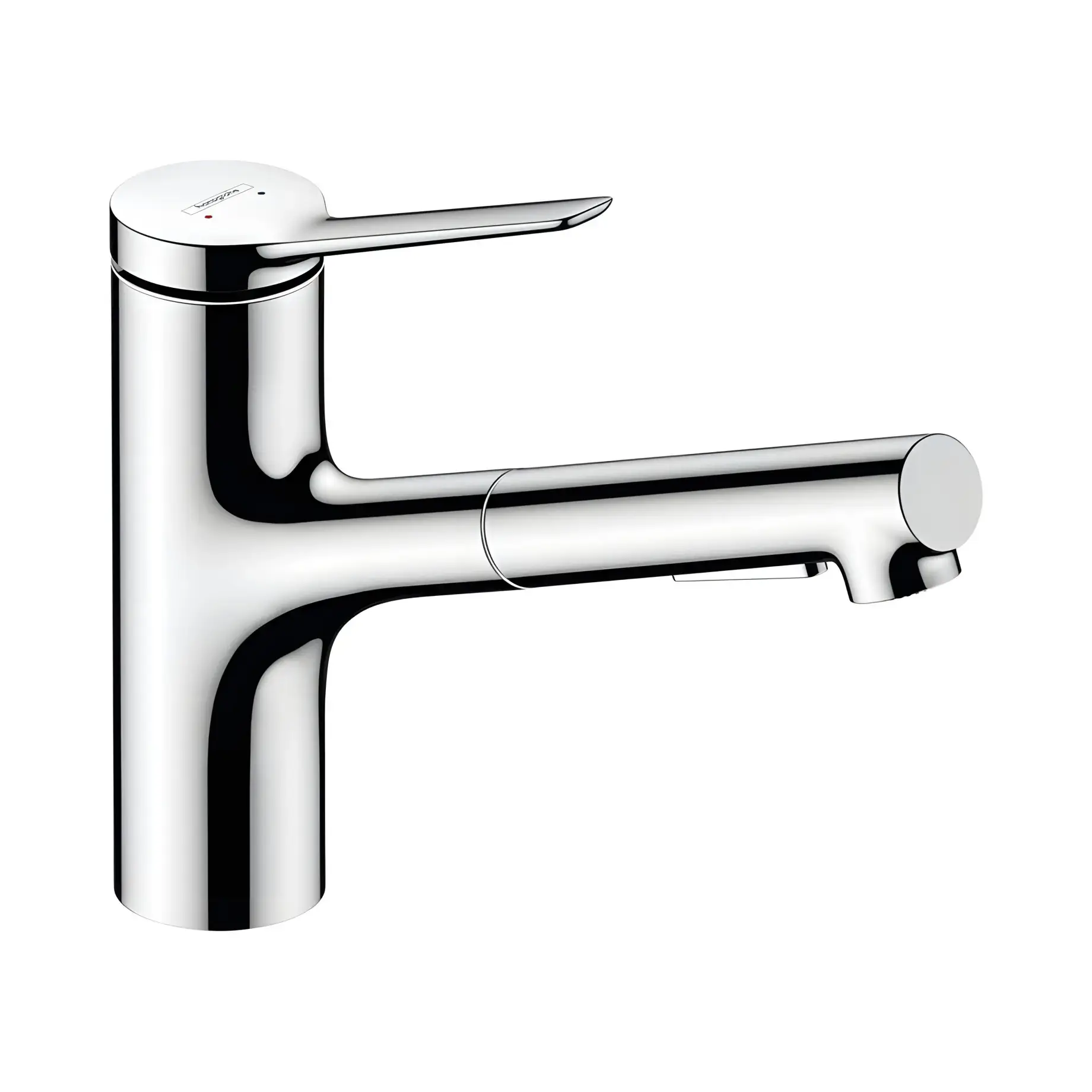 Змішувач для кухні Zesis M33 Hansgrohe 74803000 Chrome — вид на білому тлі