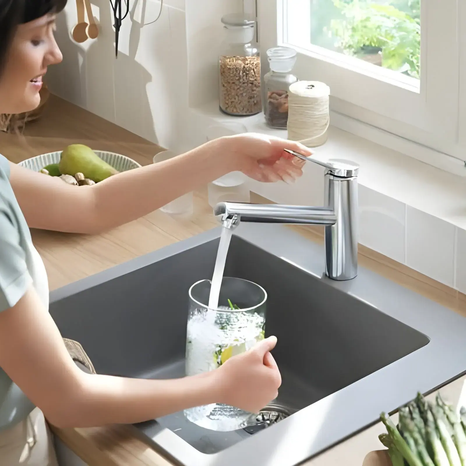 Змішувач для кухні Zesis M33 Hansgrohe 74811000 — вид згори