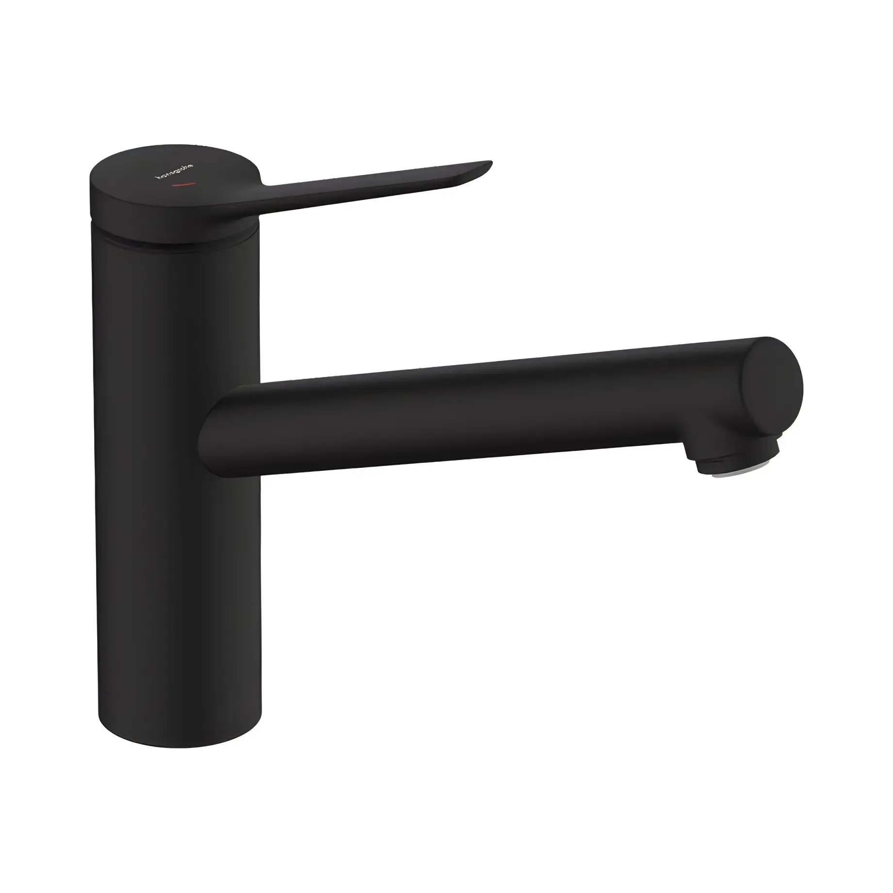 Змішувач для кухні Zesis M33 Hansgrohe 74813670 Matt Black — вид на білому тлі
