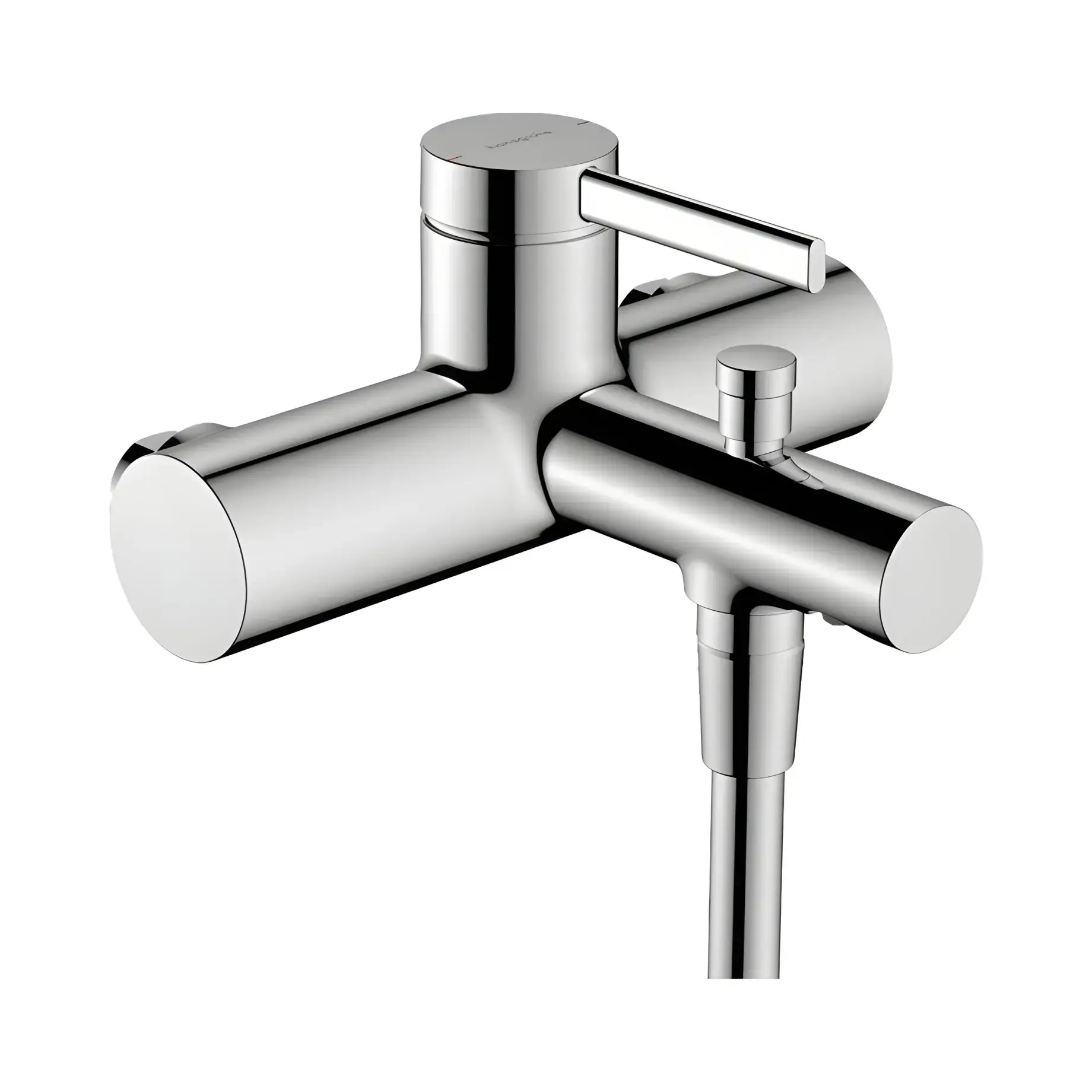 Змішувач для ванни Zesis S Hansgrohe 74421000 Chrome — вид на білому тлі