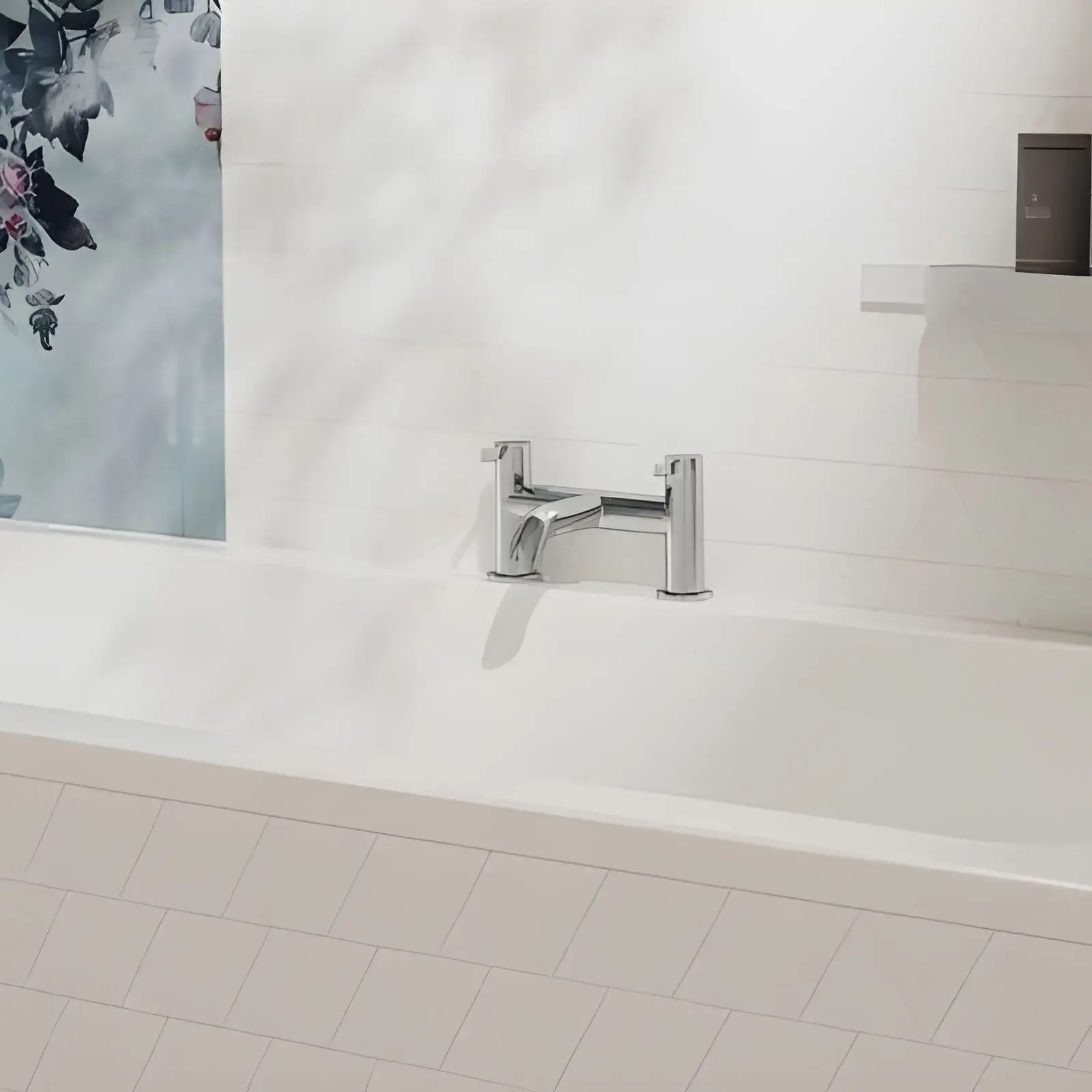Змішувач для ванни Zesis S Hansgrohe 74423000 Chrome — вид спереду