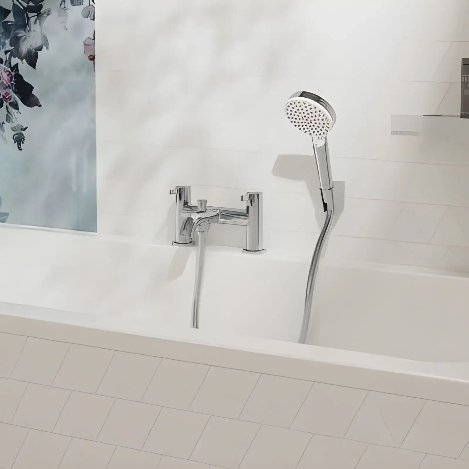 Змішувач для ванни Zesis S Hansgrohe 74424000 Chrome — вид спереду