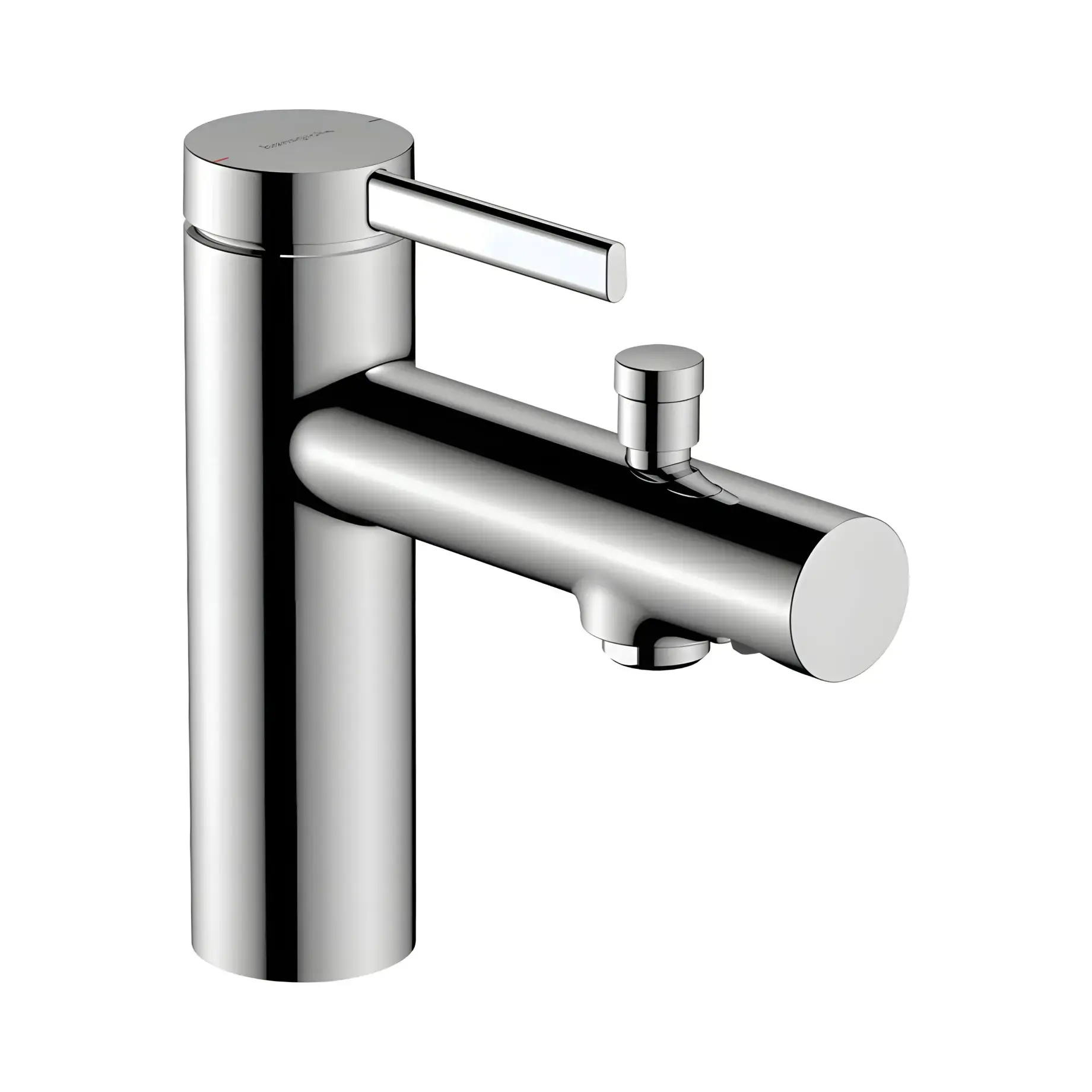 Змішувач для ванни Zesis S Monotrou Hansgrohe 74430000 Chrome — вид на білому тлі