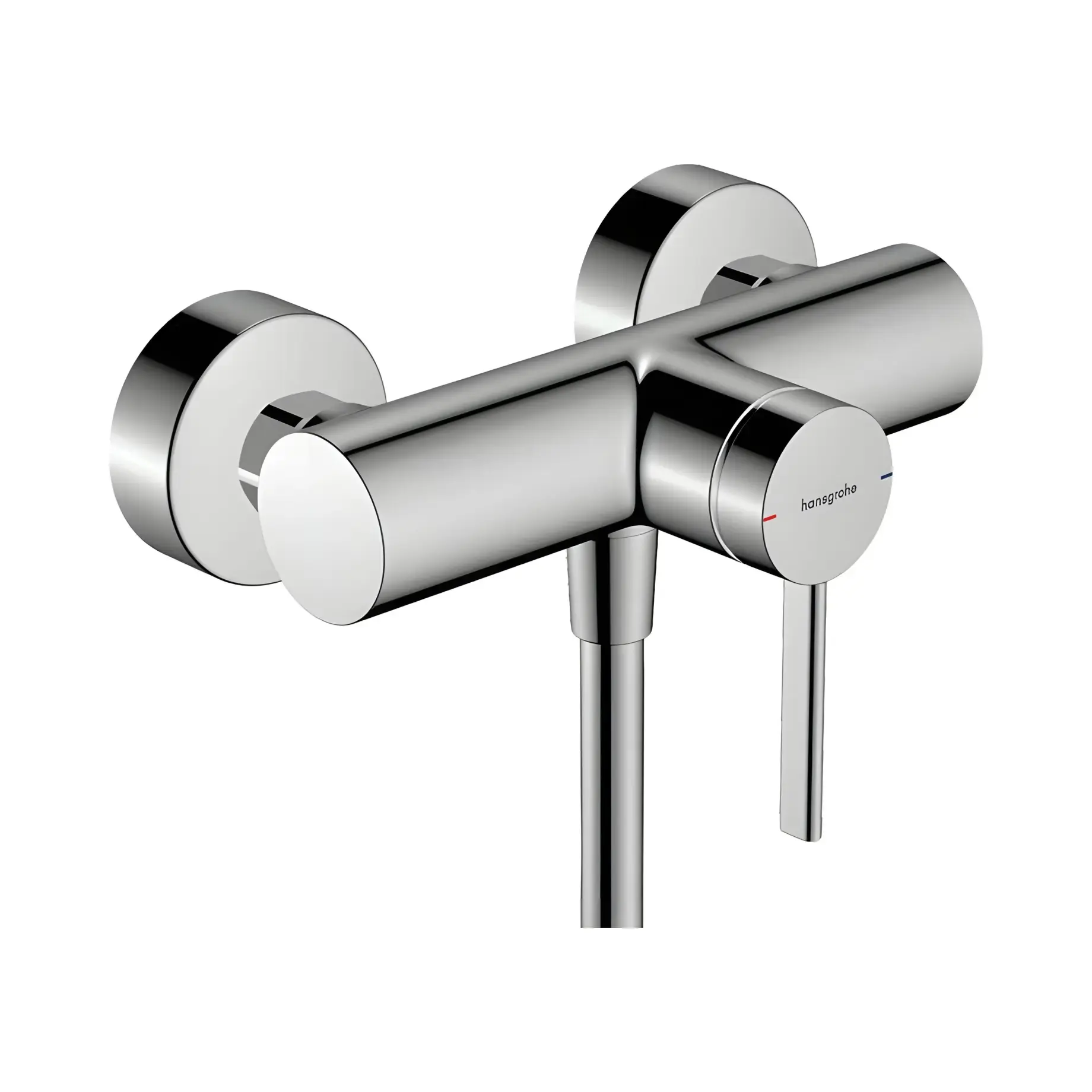 Змішувач для душу Zesis S Hansgrohe 74621000 Chrome — вид на білому тлі