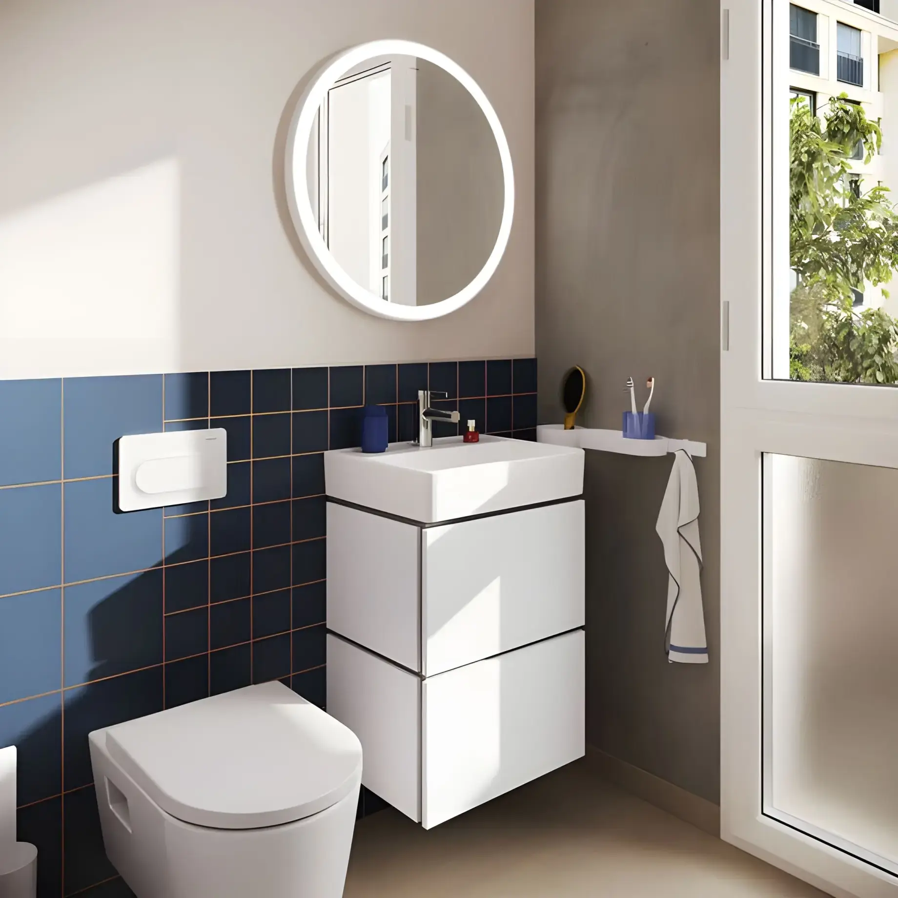 Змішувач для раковини Zesis S Hansgrohe 74711000 — вид спереду