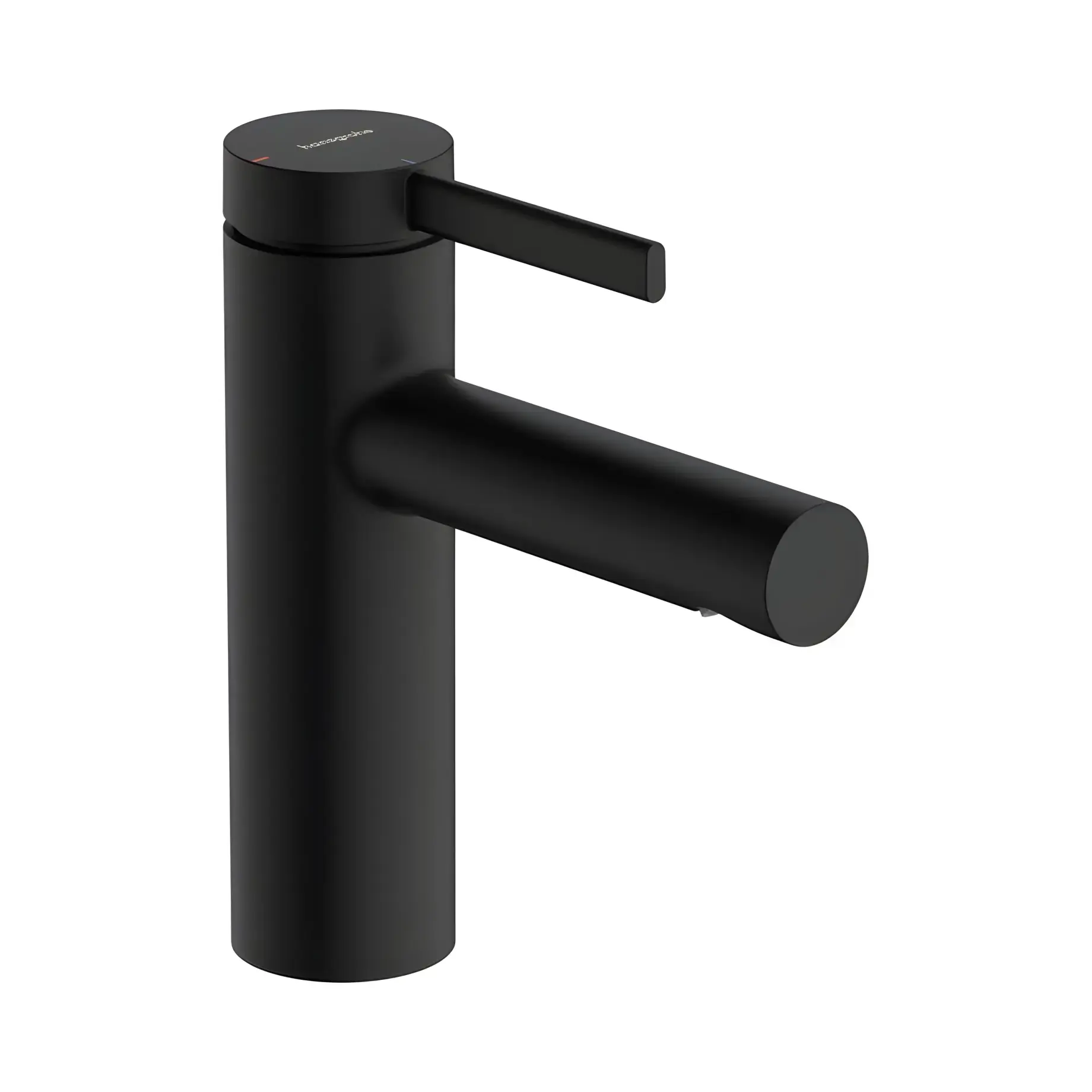 Змішувач для раковини Zesis S Hansgrohe 74720670 Matt Black — вид на білому тлі