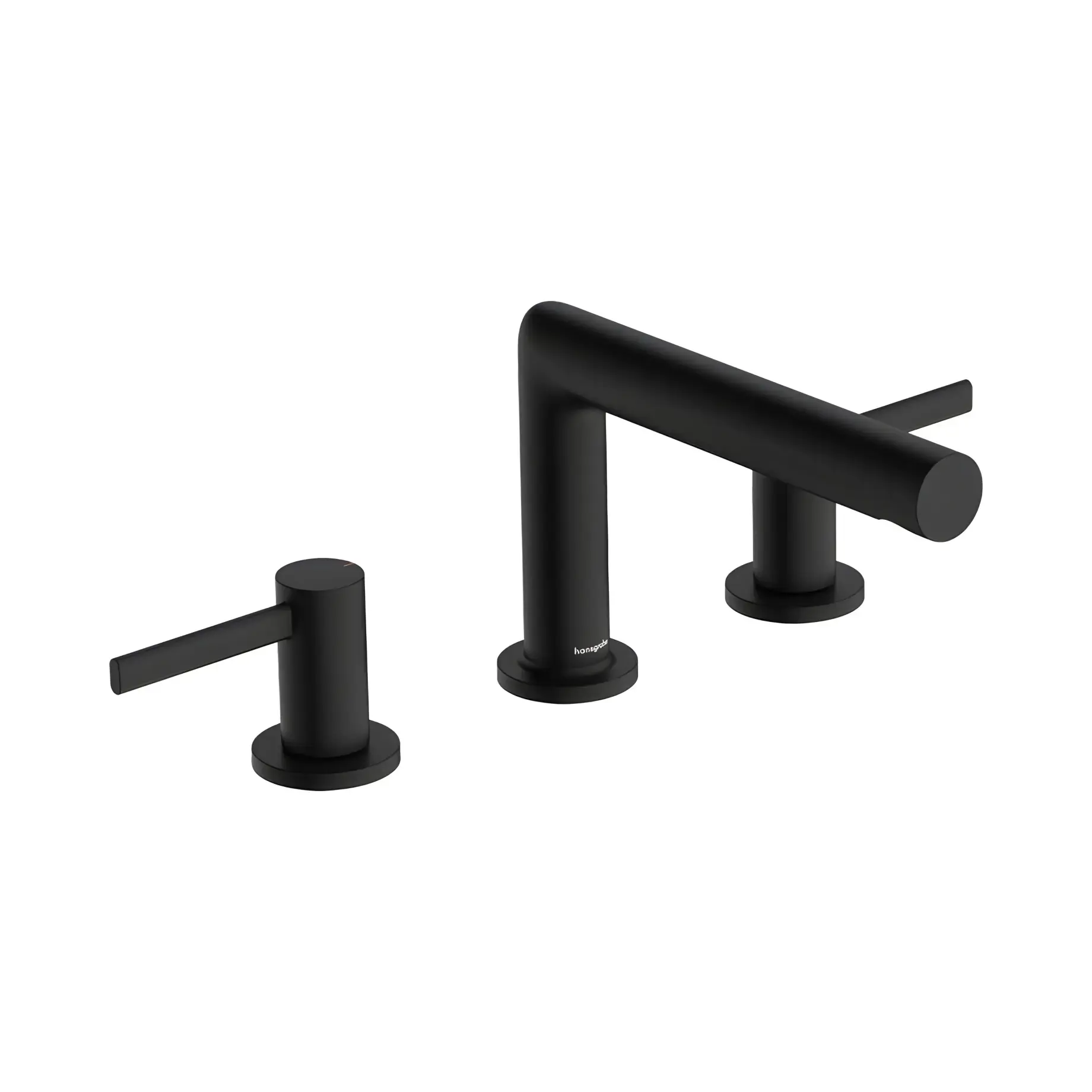Змішувач для раковини Zesis S Hansgrohe 74733670 Matt Black — вид на білому тлі