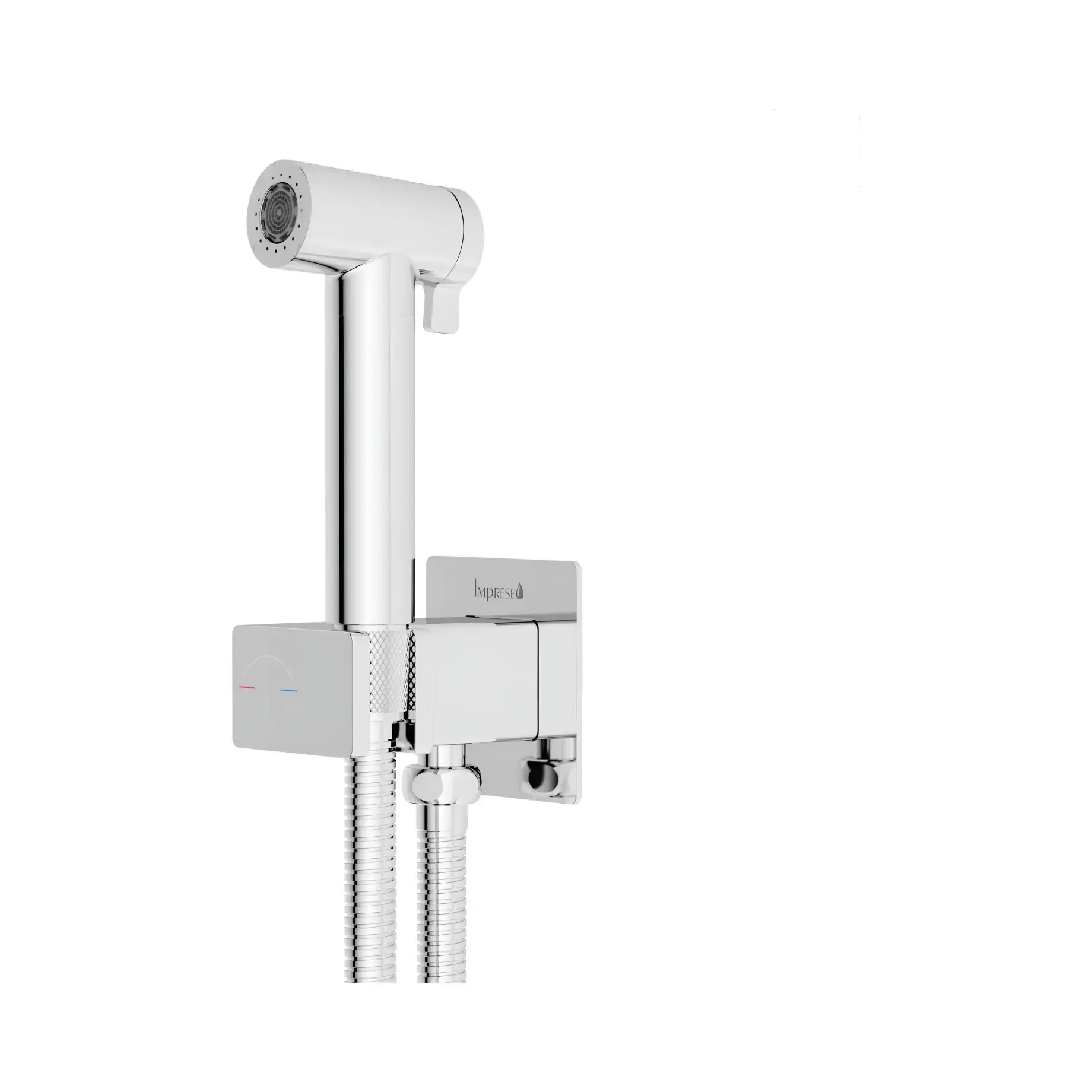 Гігієнічний душ Bilovec Виробник f03700901AA Chrome — бічний ракурс