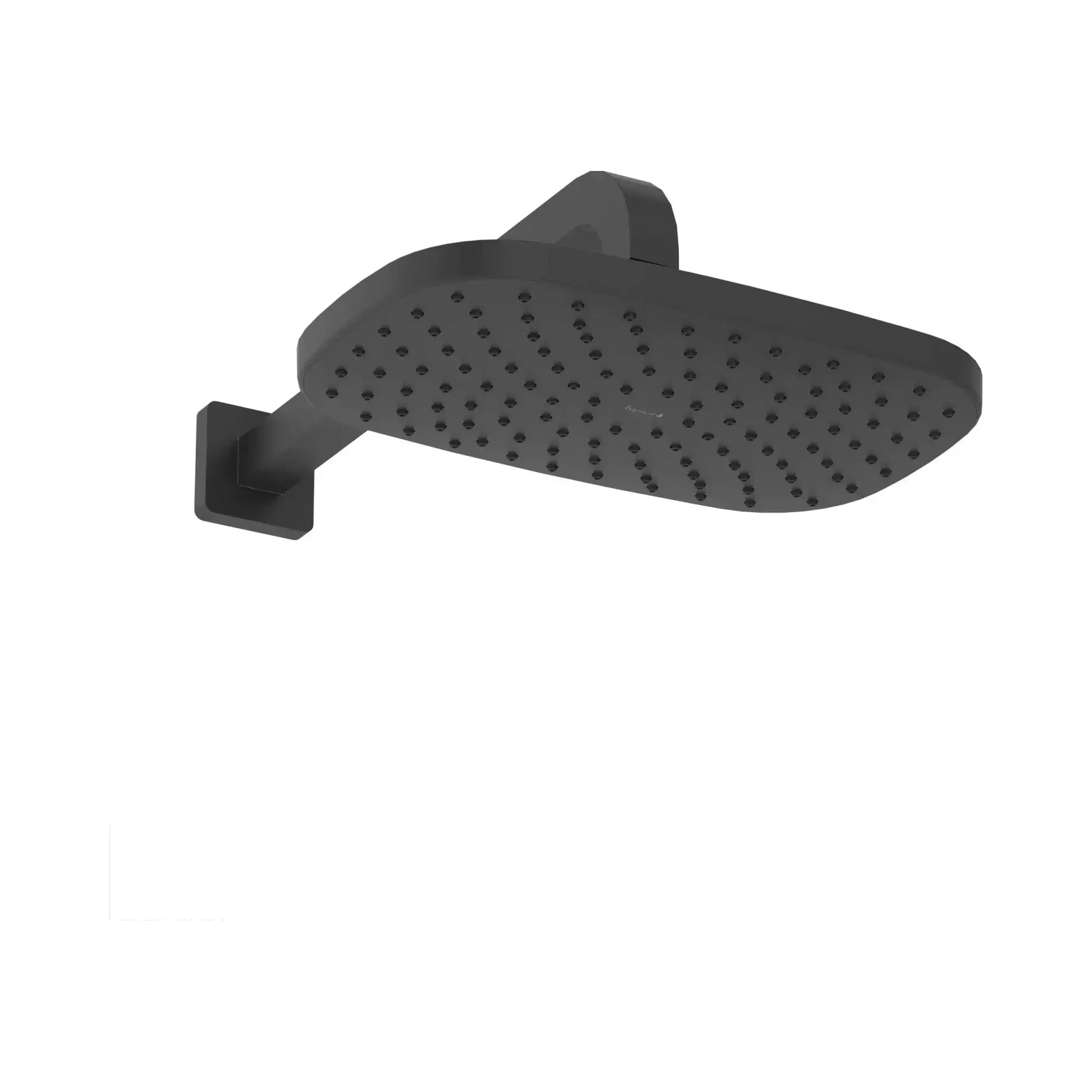Душевой гарнитур Bilovec Производитель f04000910AP Matt Black 30 х 19 см — вид спереди