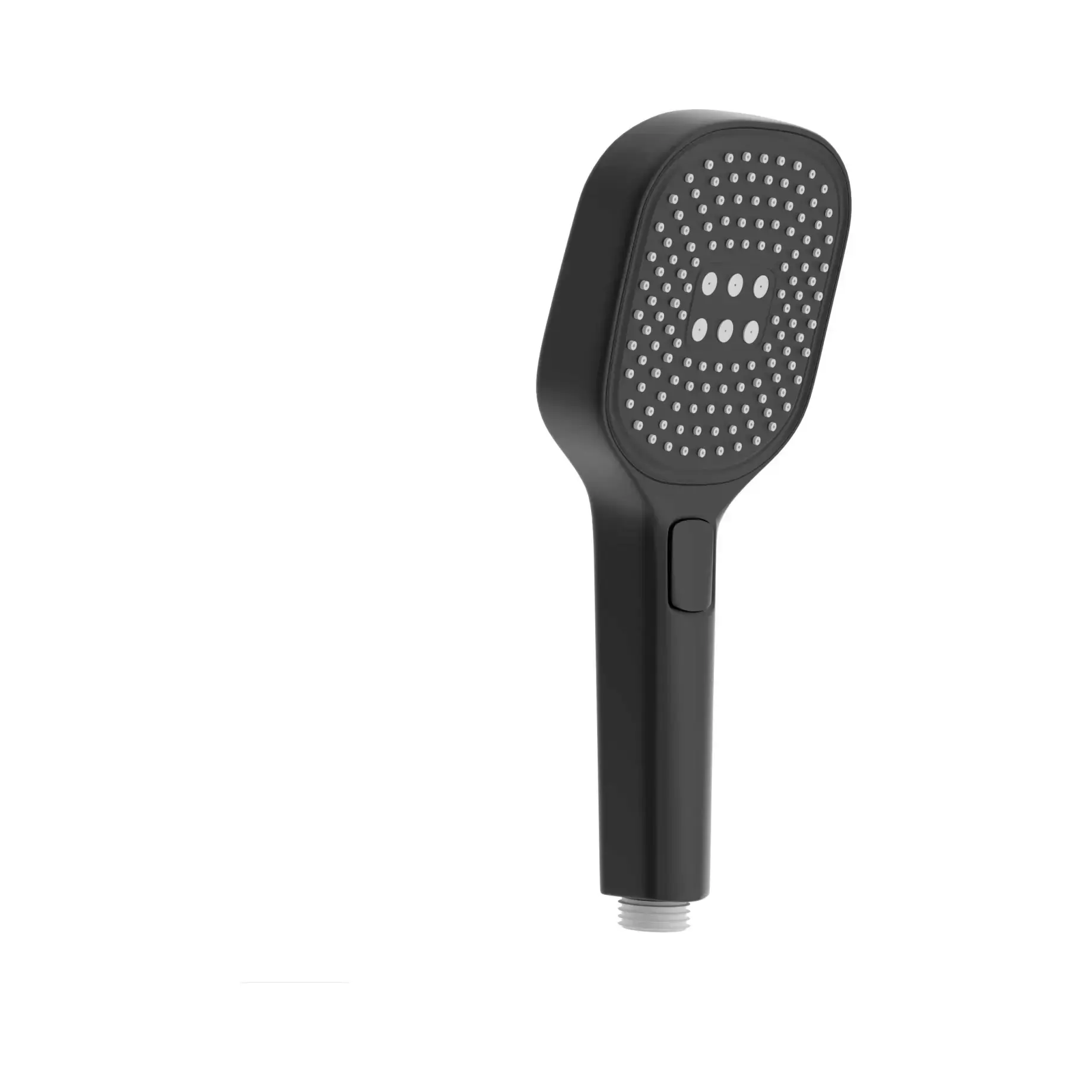 Комплект душевой системы с термостатом Bilovec Производитель t04800910SBC Matt Black 32 х 21 см — вид сзади