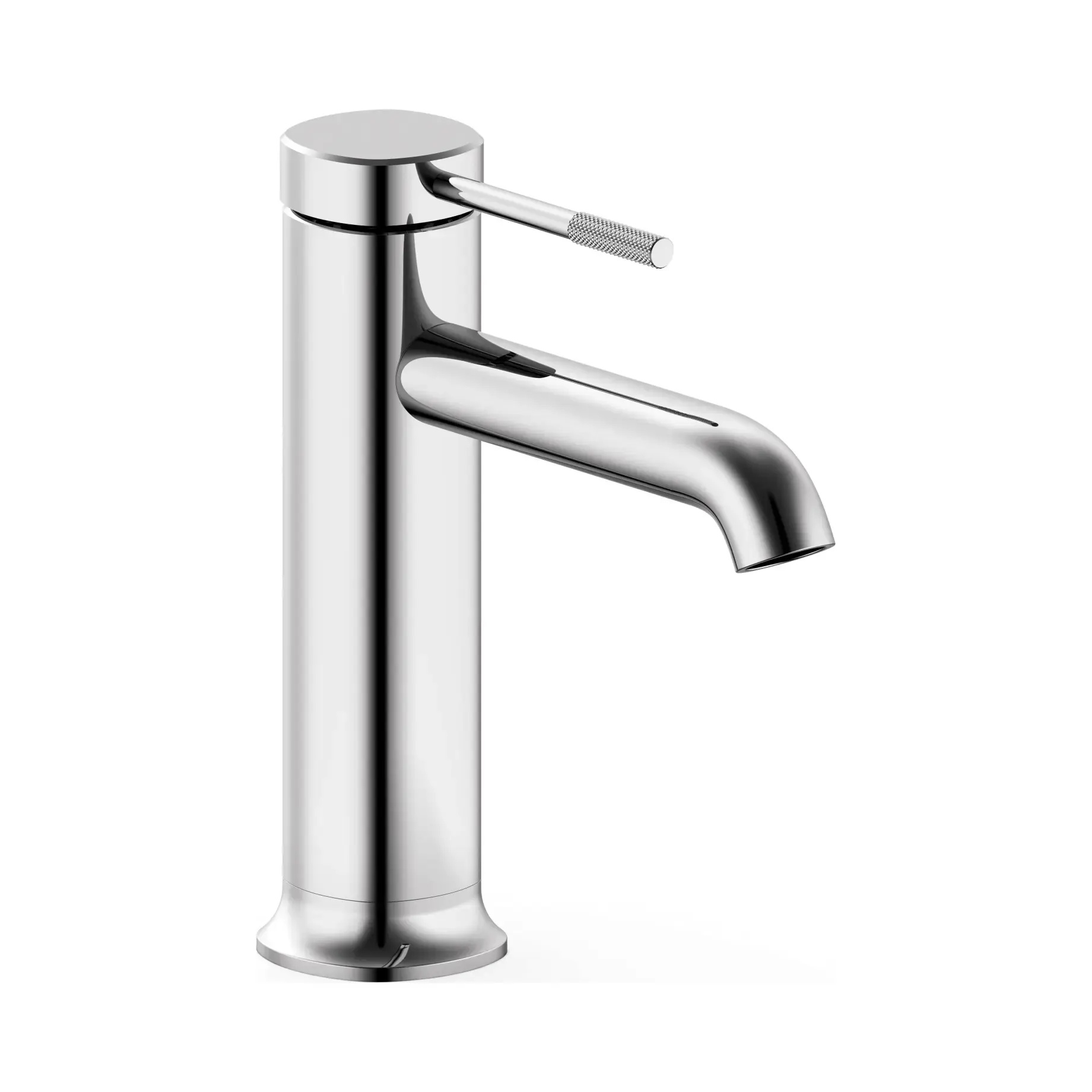 Змішувач для умивальника Brenta Imprese ZMK071901010 Chrome — вид на білому тлі
