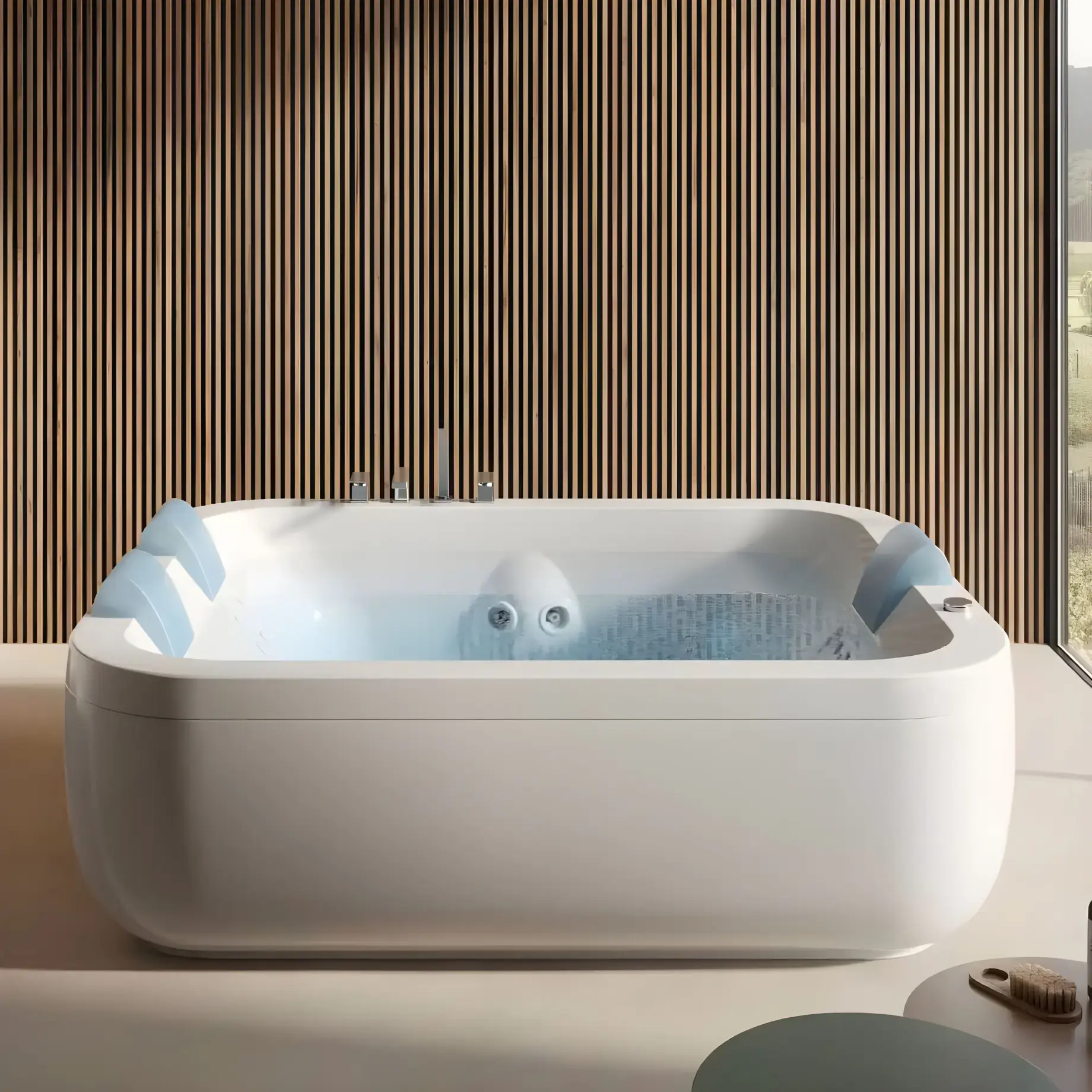 Ванна гидромассажная AQUASOUL EXTRA Jacuzzi AQU70010A00 — вид спереди