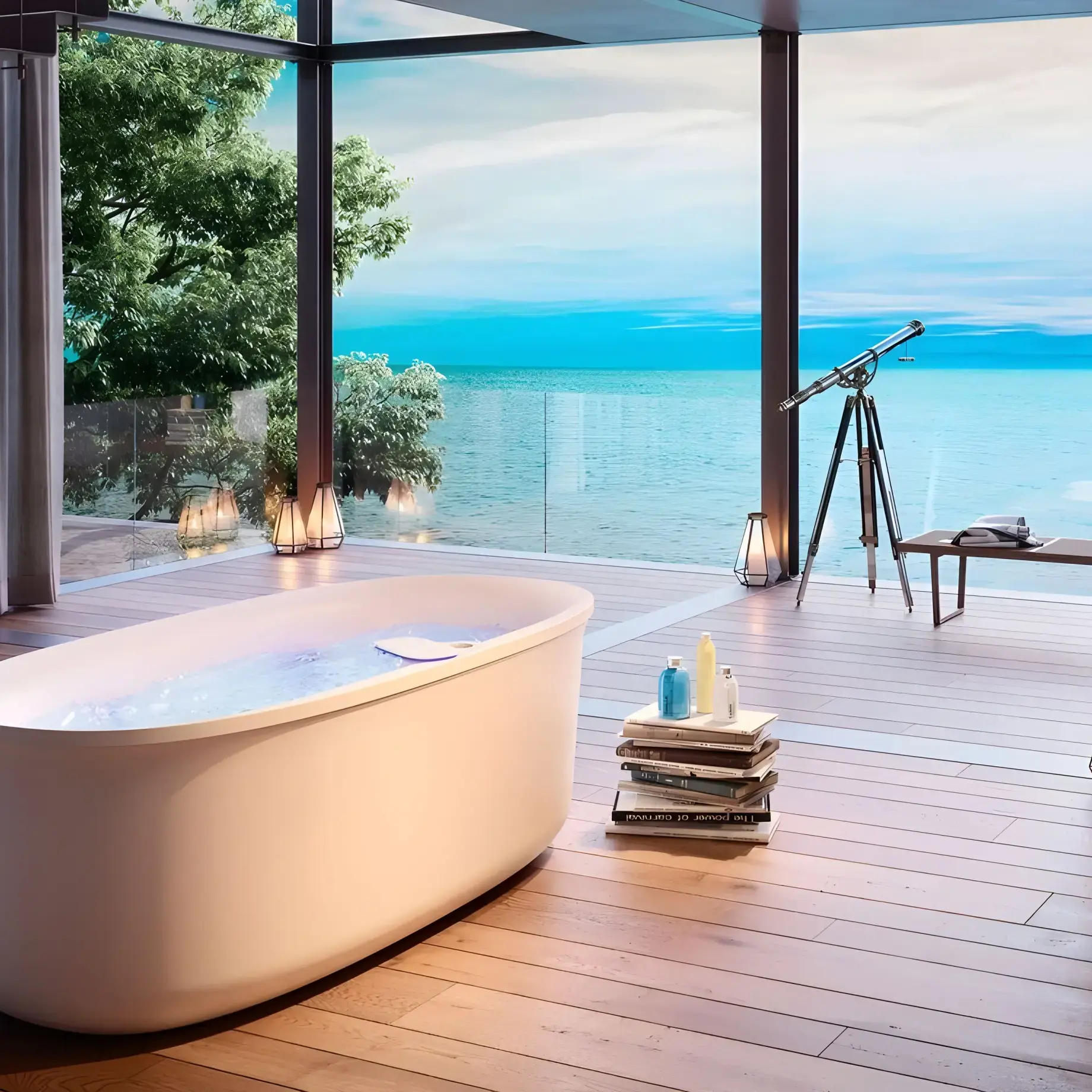 Ванна акрилова гідромасажна Arga Jacuzzi ARG101C0118 — вид спереду