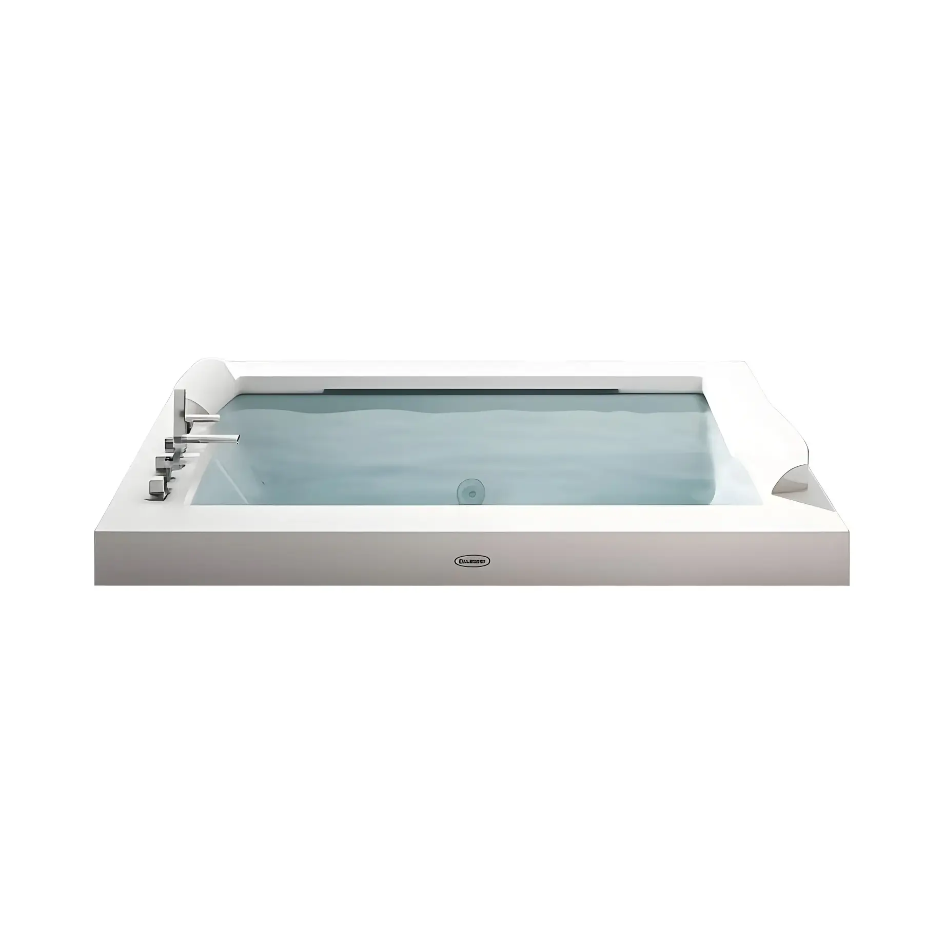 Ванна гідромасажна AURA PLUS CORIAN Jacuzzi AUR303K0A00+720206271 — вид на білому тлі